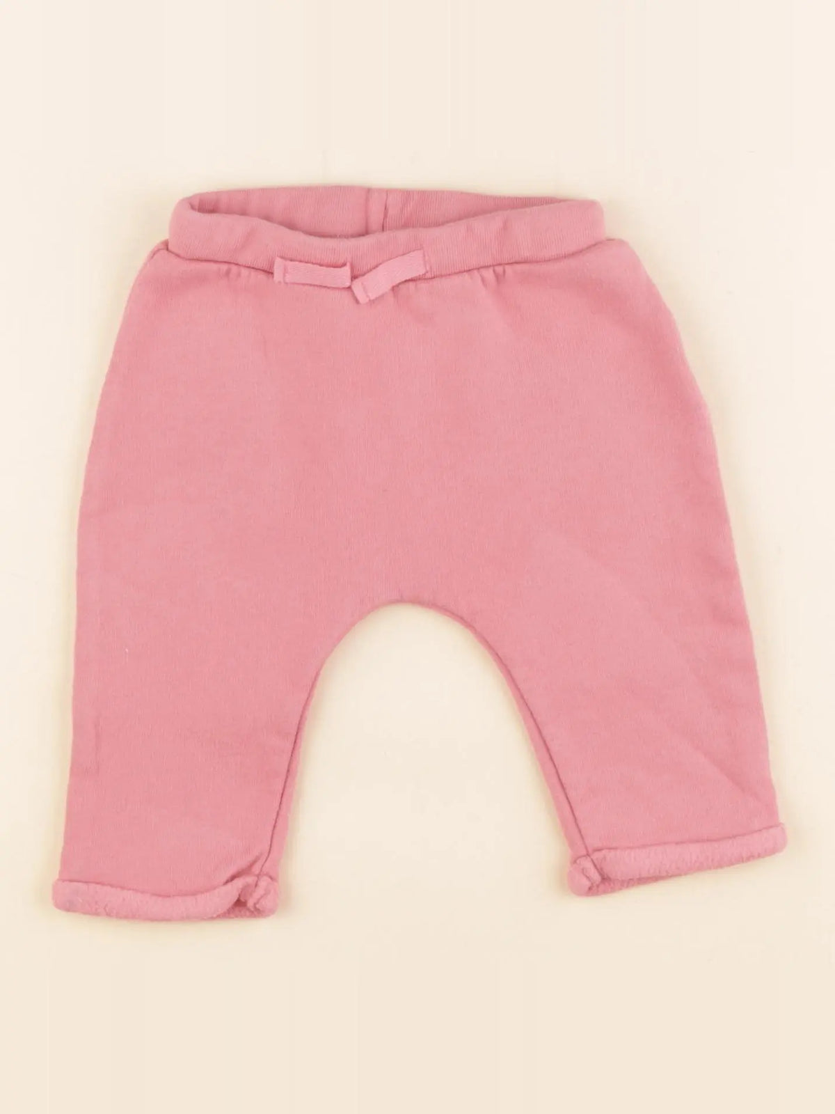 Bonton - sarouel rose - 6 mois
