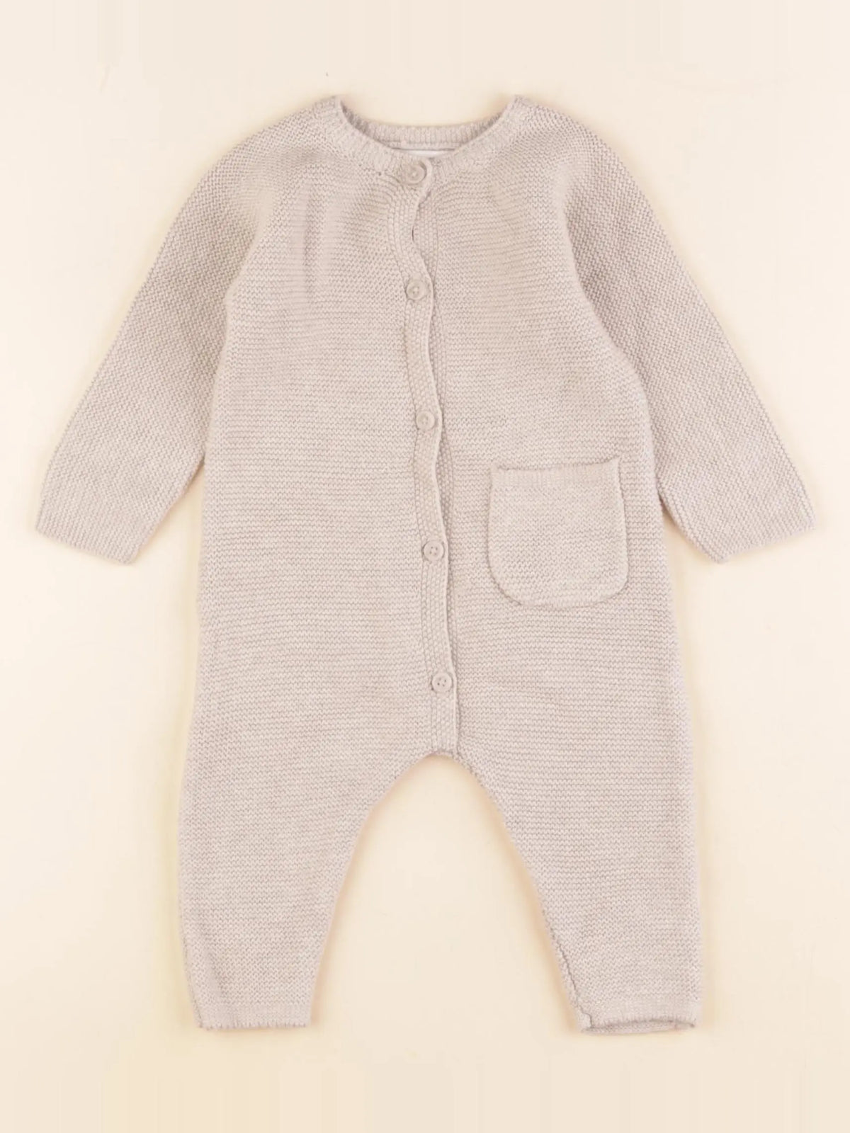 Zara - combinaison beige - 3/6 mois