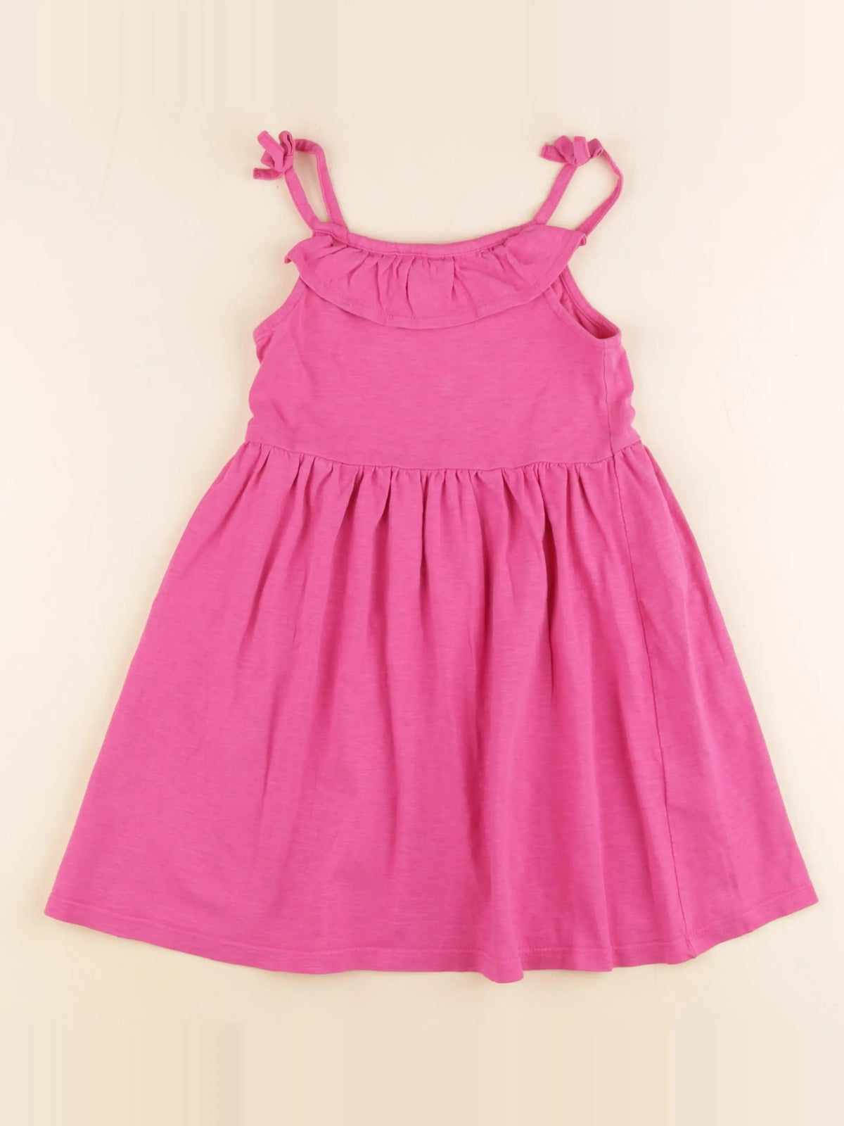 Vertbaudet - robe rose - 4 ans
