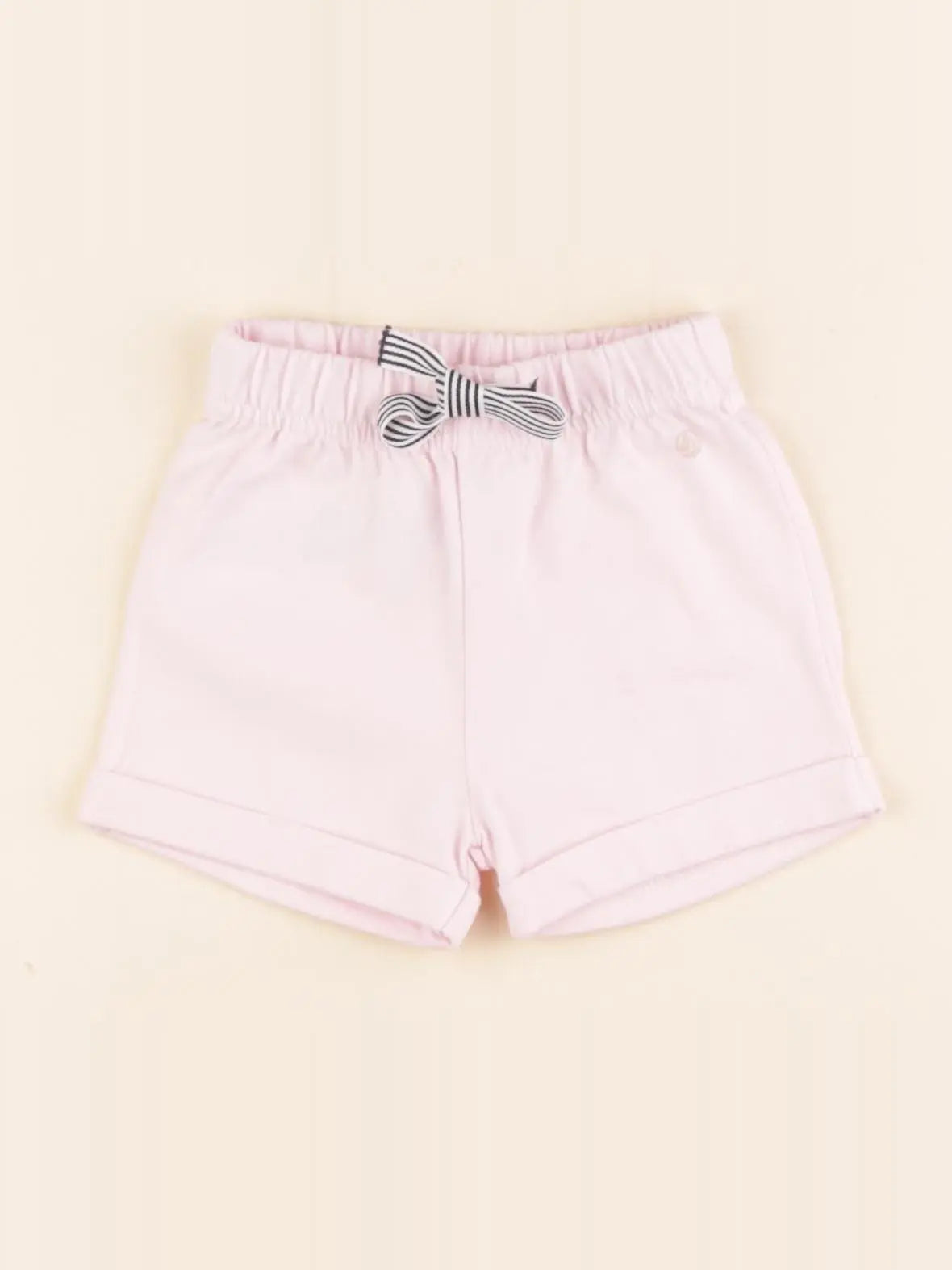 Petit Bateau - short rose - 3 mois