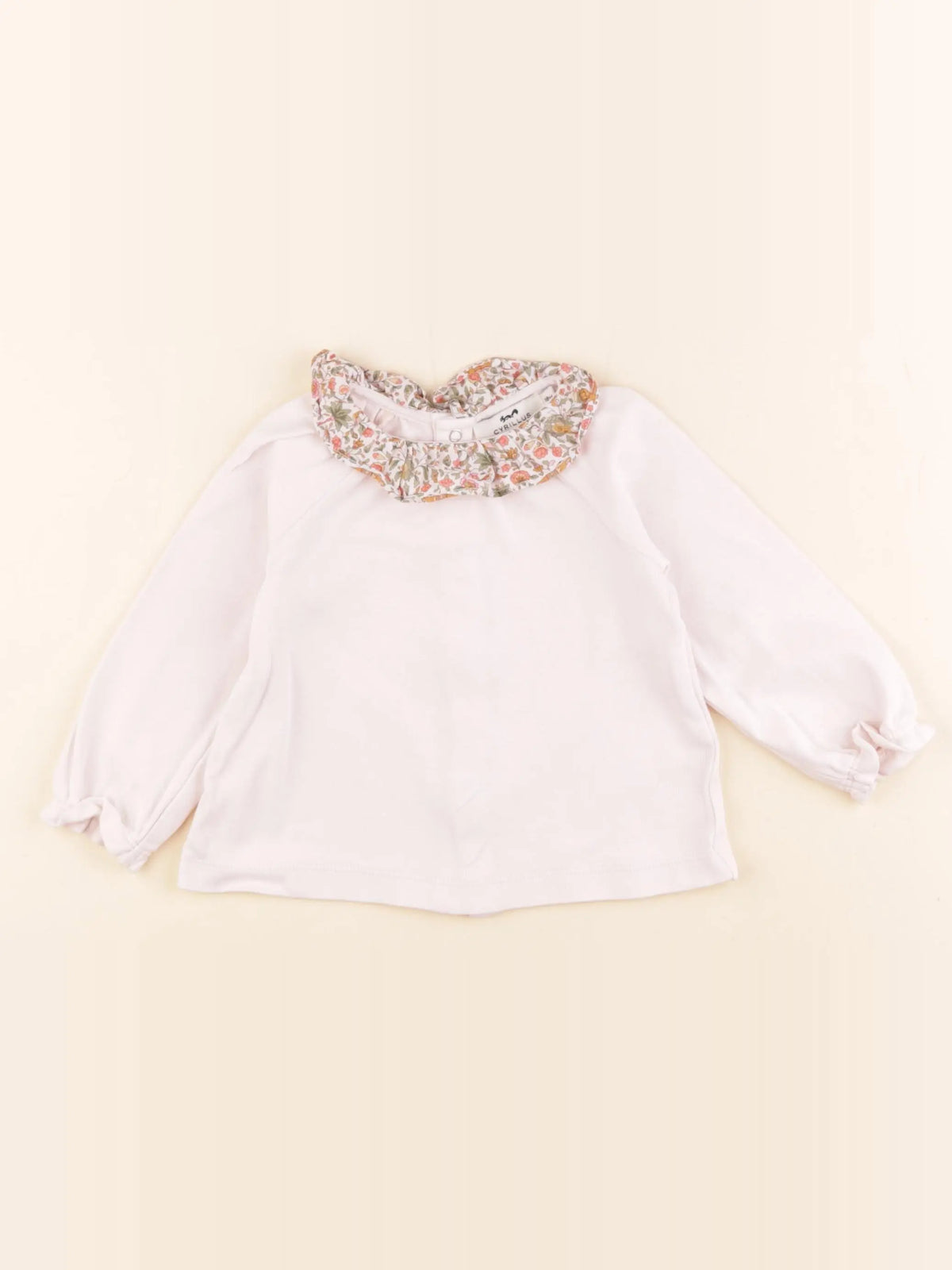 Cyrillus - tee-shirt rose - 18 mois