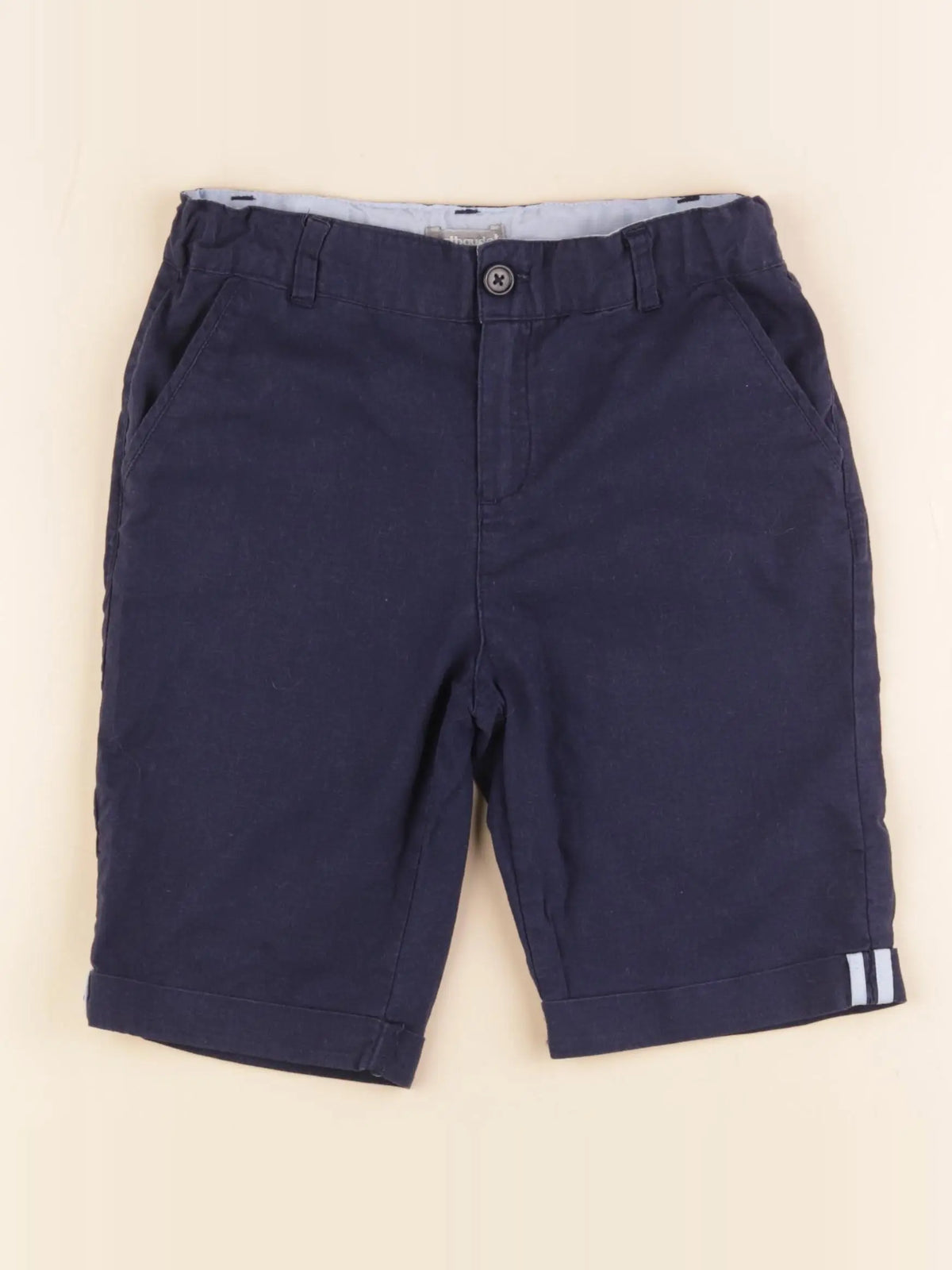 Vertbaudet - short bleu - 8 ans