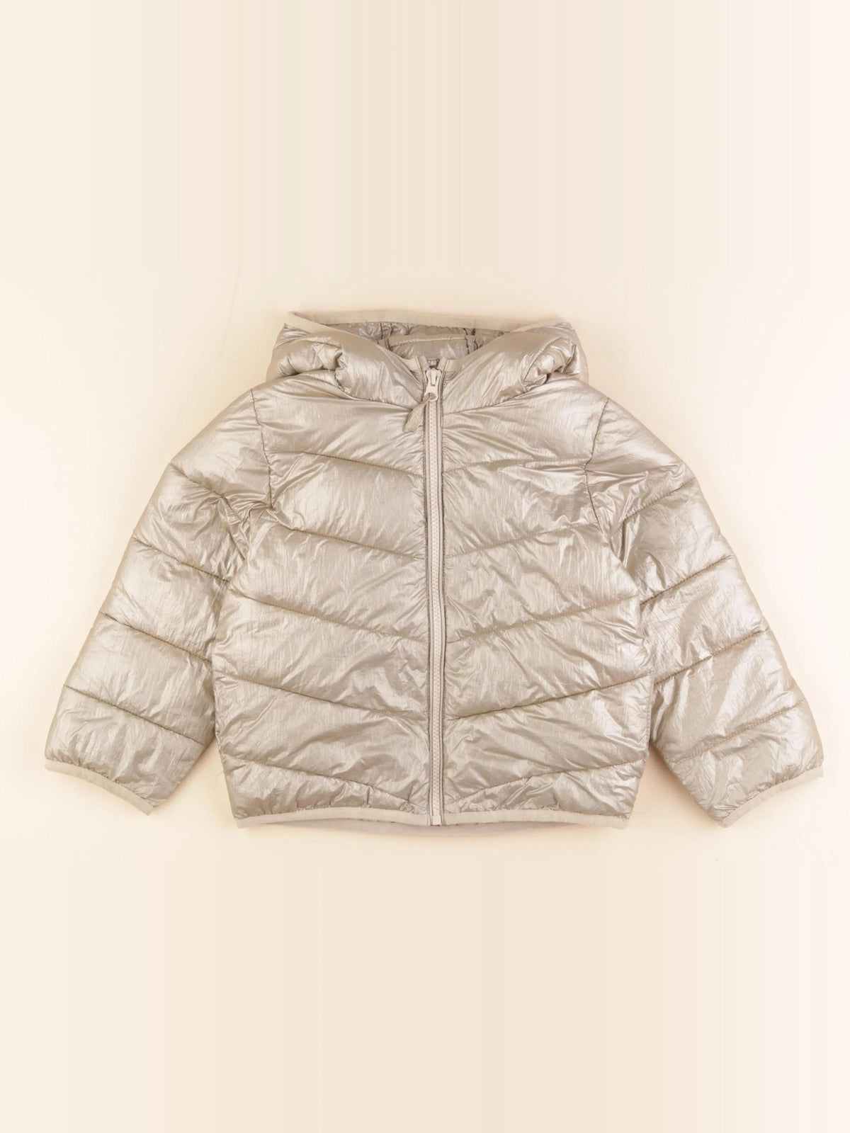 Vertbaudet - doudoune or - 6 ans
