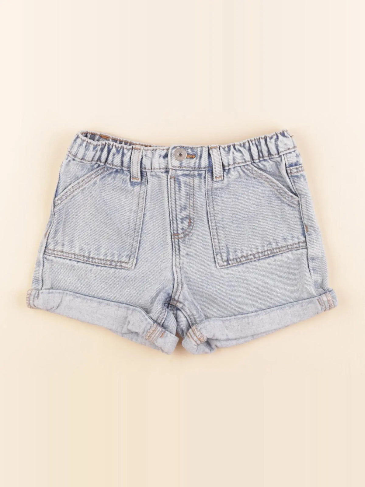 Vertbaudet - short bleu - 6 ans