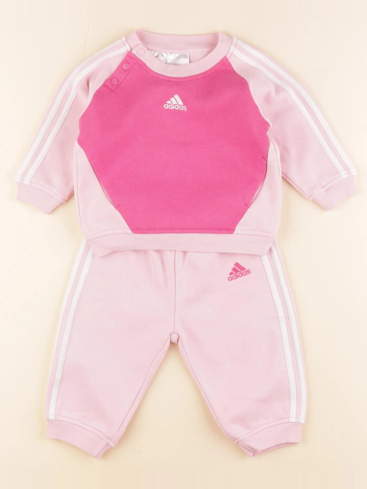 Adidas - ensemble rose - 12 mois