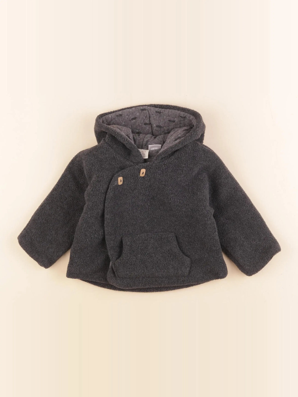 Zara - veste gris - 6/9 mois
