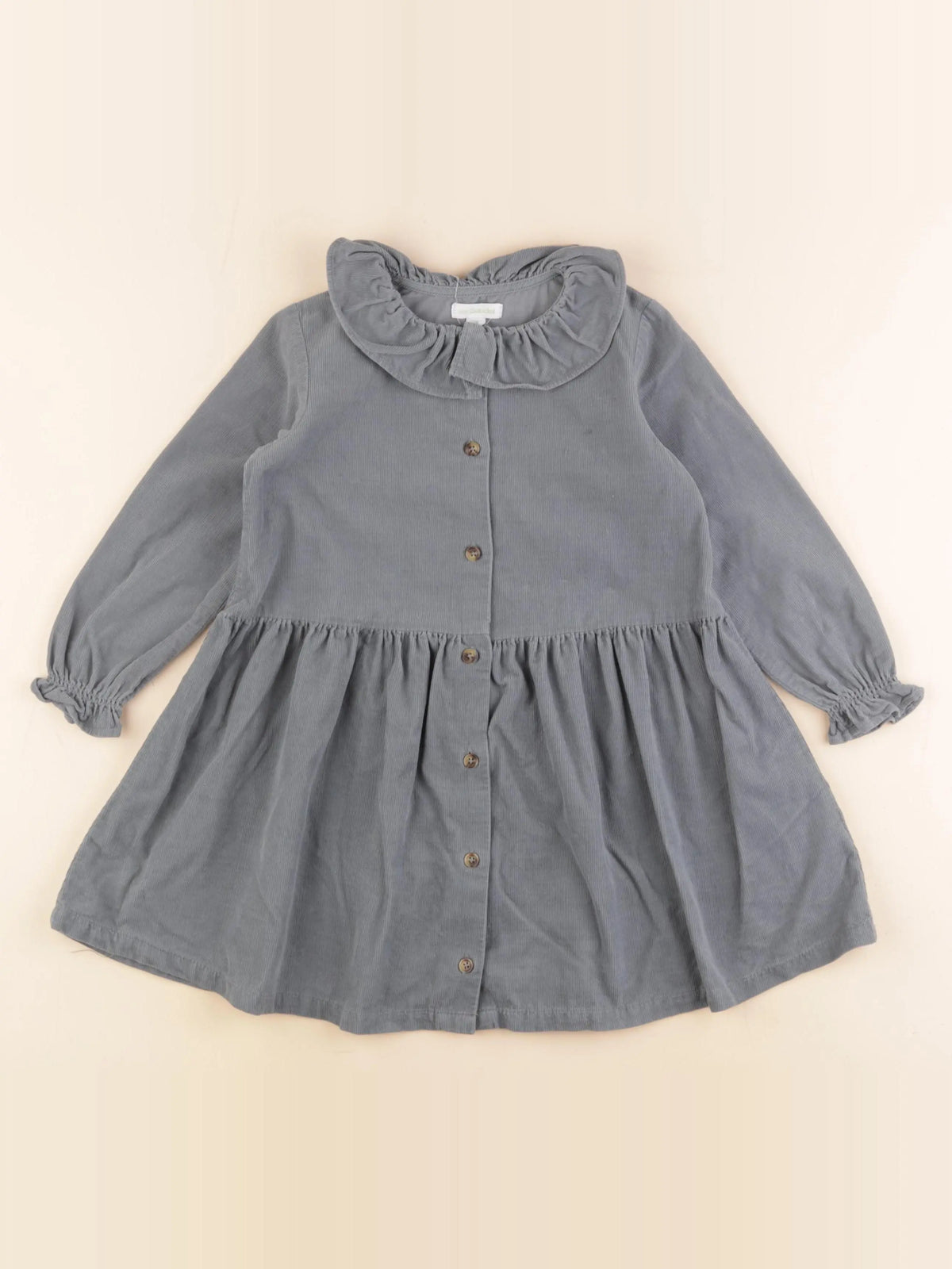 Vertbaudet - robe vert - 4 ans