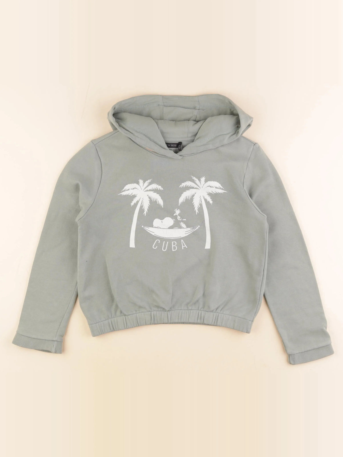 IKKS - sweat vert - 10 ans
