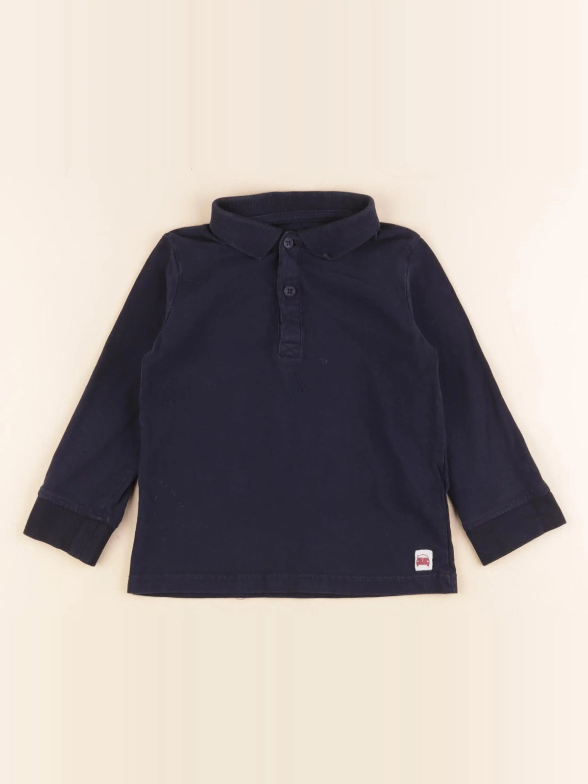 Vertbaudet - polo bleu - 3 ans