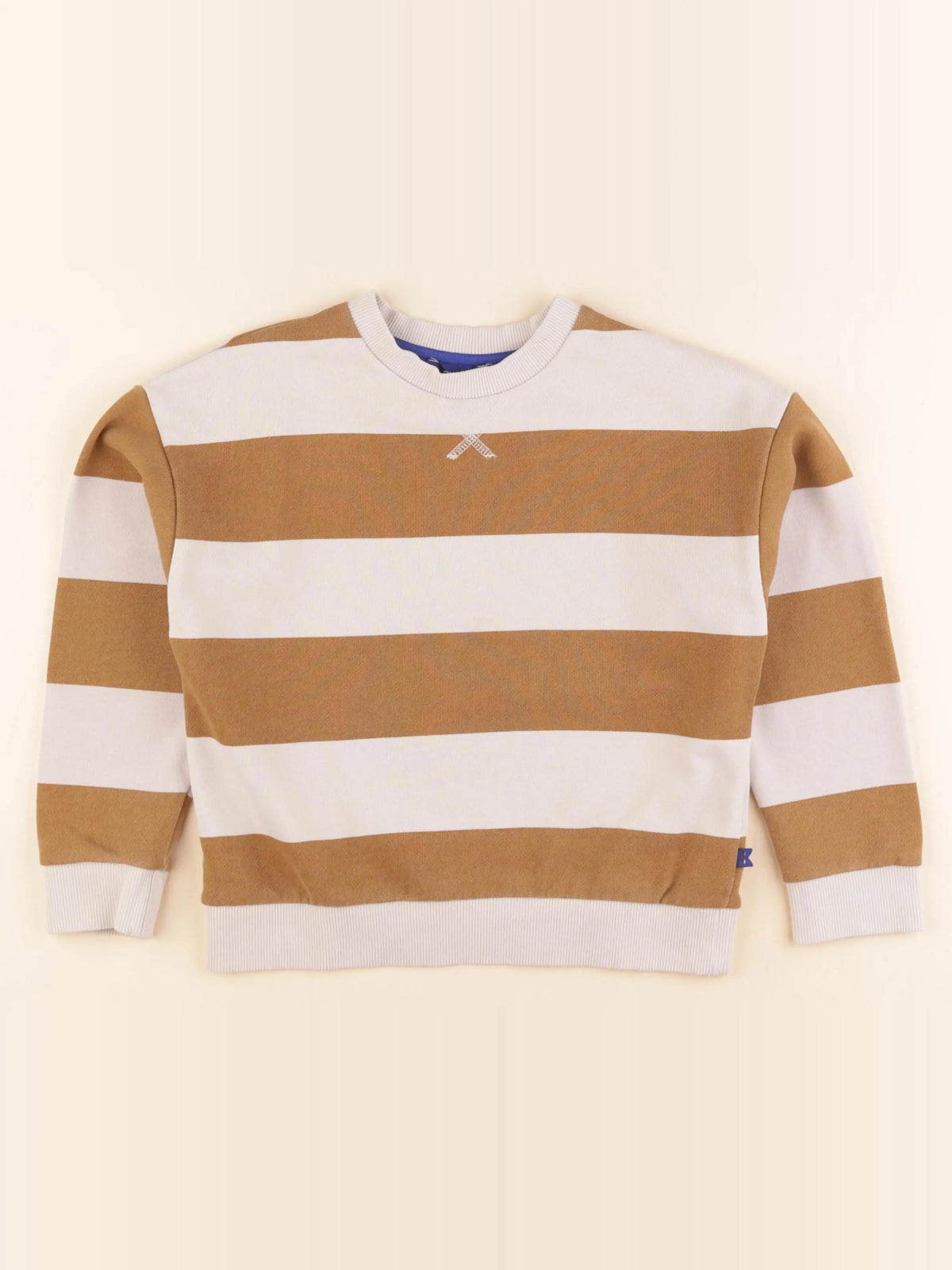 Okaidi - sweat marron - 8 ans