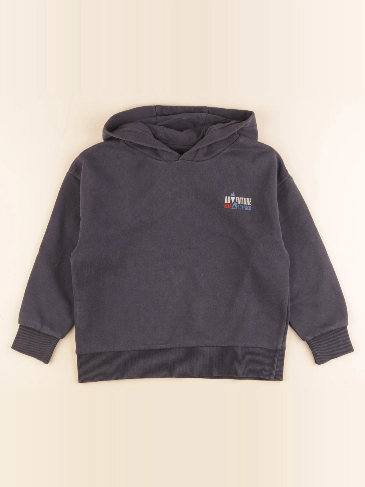 Vertbaudet - sweat gris - 8 ans