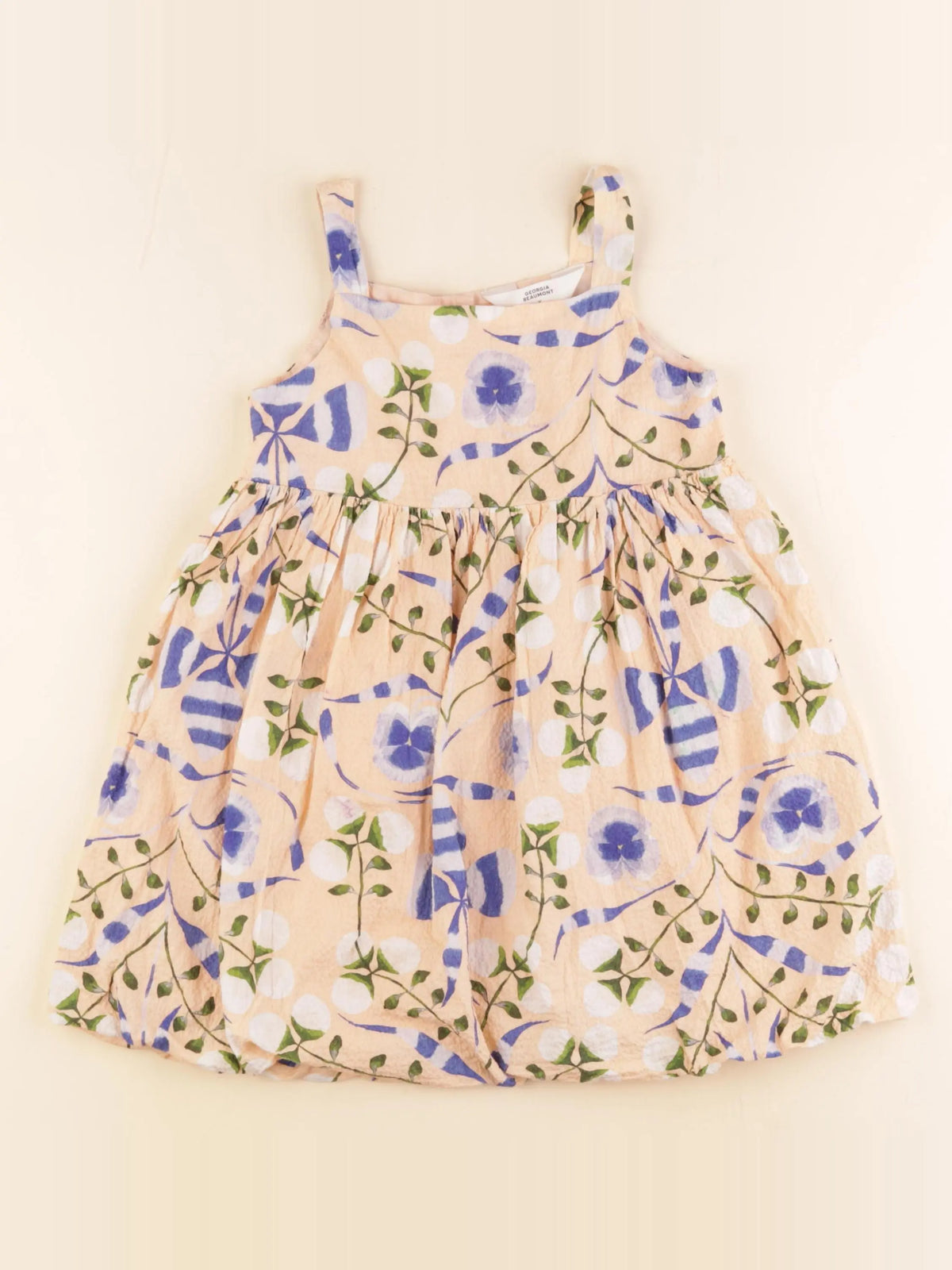 H&M - robe multicolore - 3/4 ans