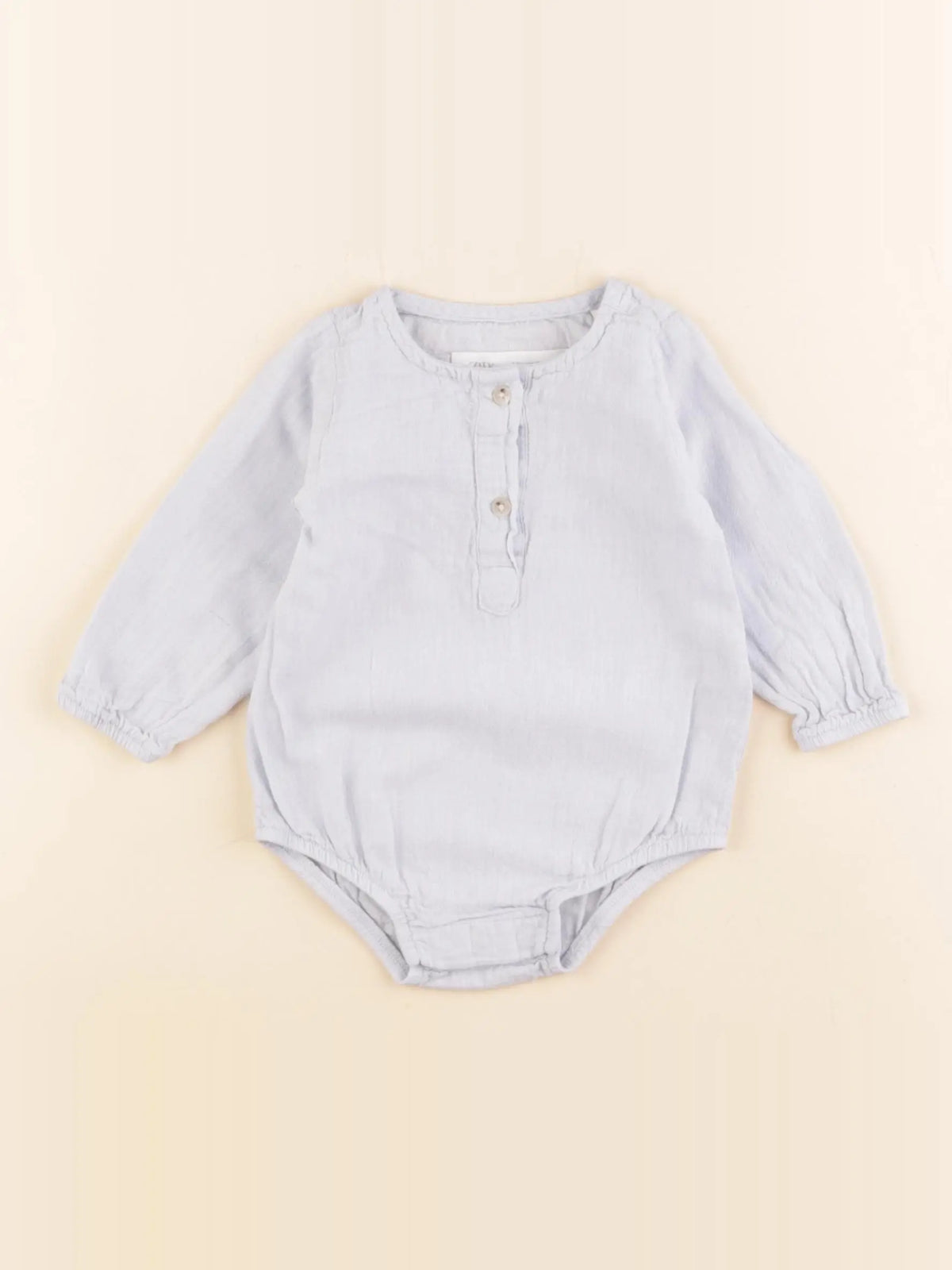 Zara - combinaison bleu - 3/6 mois