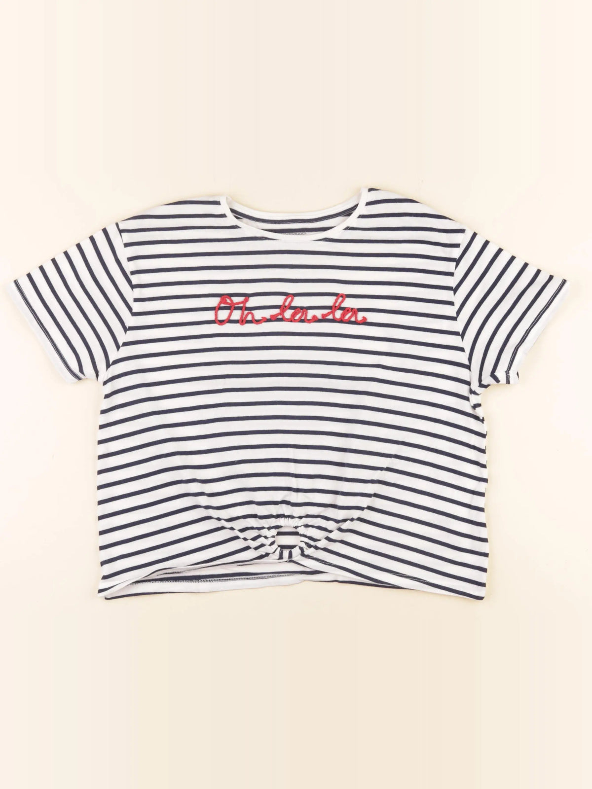 Vertbaudet - tee-shirt bleu - 14 ans
