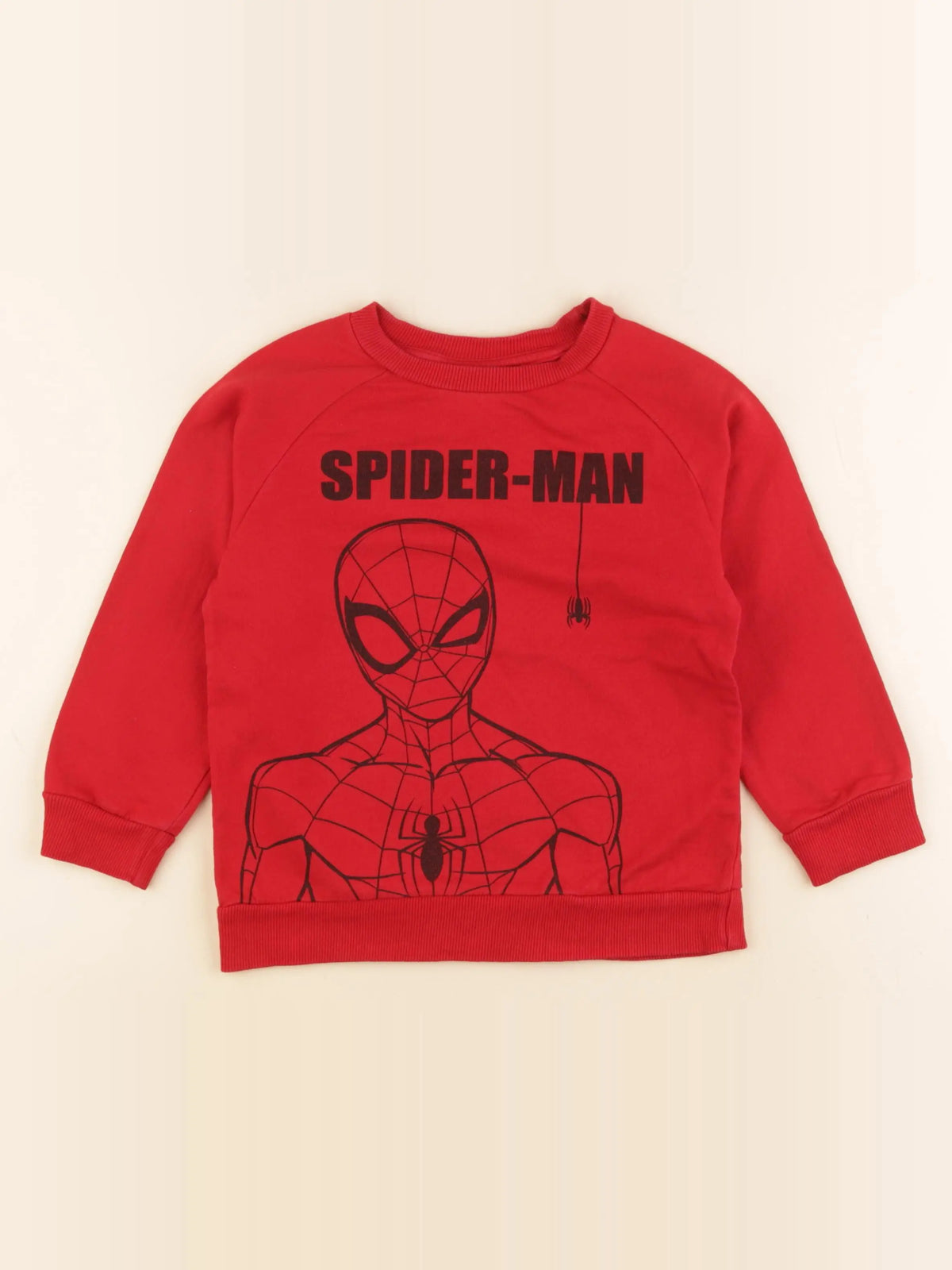 Vertbaudet - sweat rouge - 5 ans