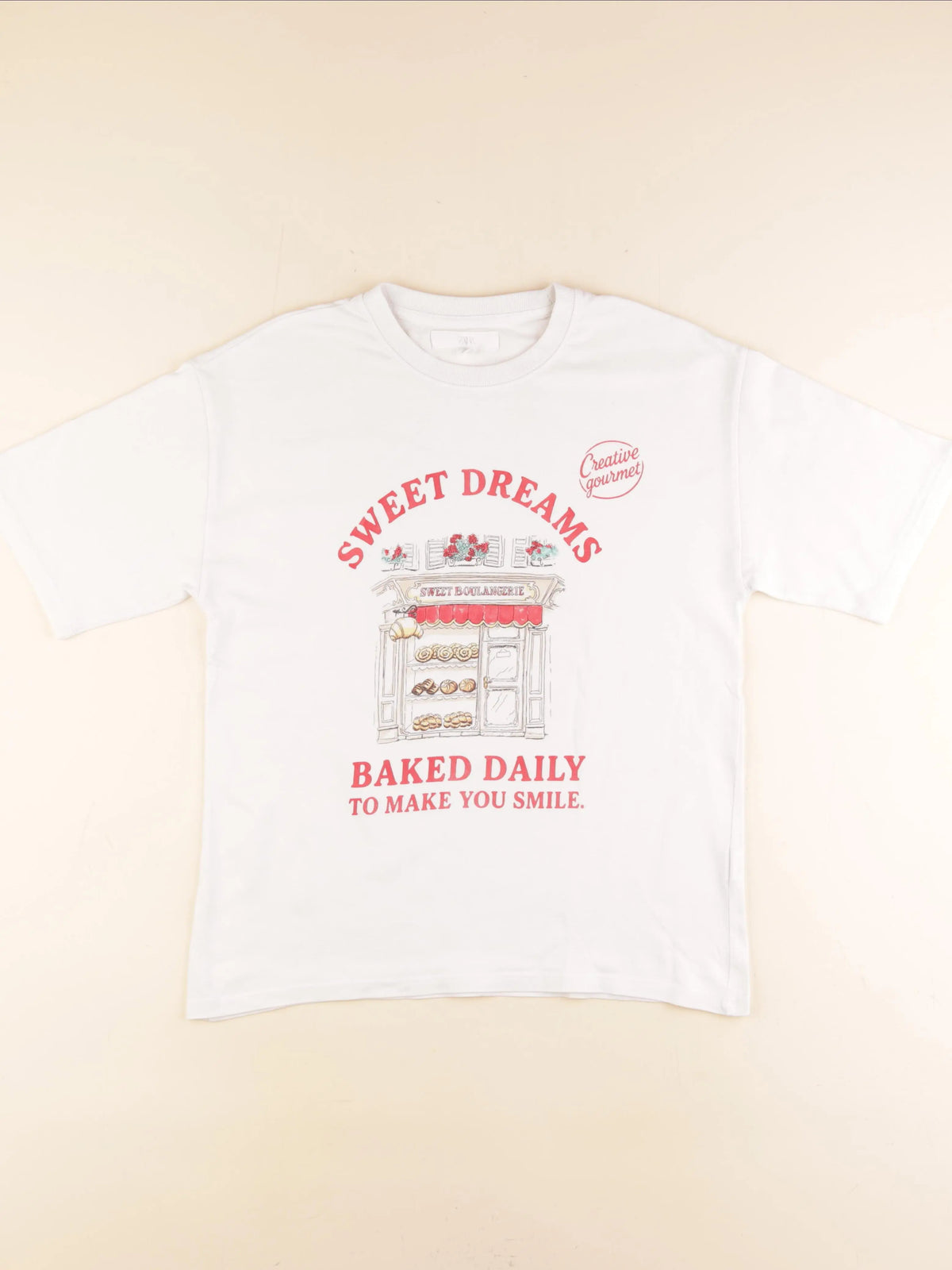 Zara - tee-shirt blanc - 12/13 ans