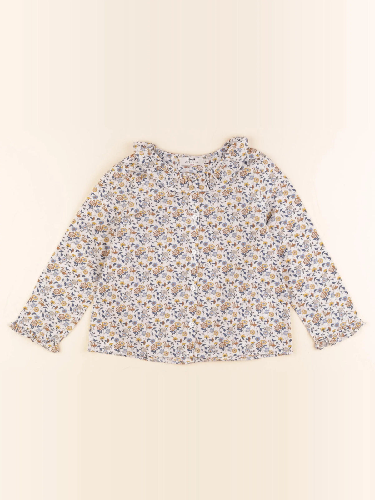 Cyrillus - blouse multicolore - 4 ans