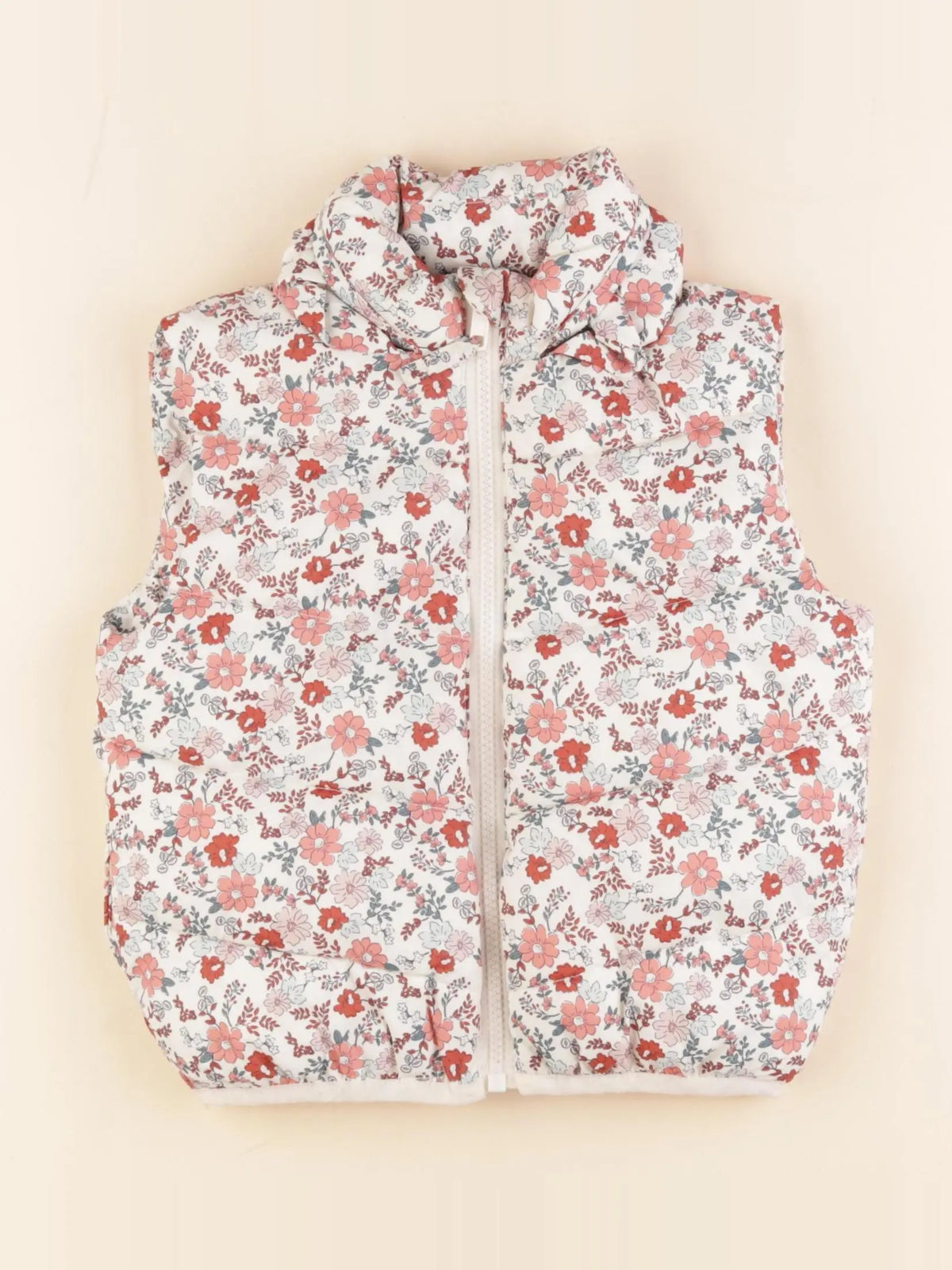 Vertbaudet - doudoune multicolore - 3 ans