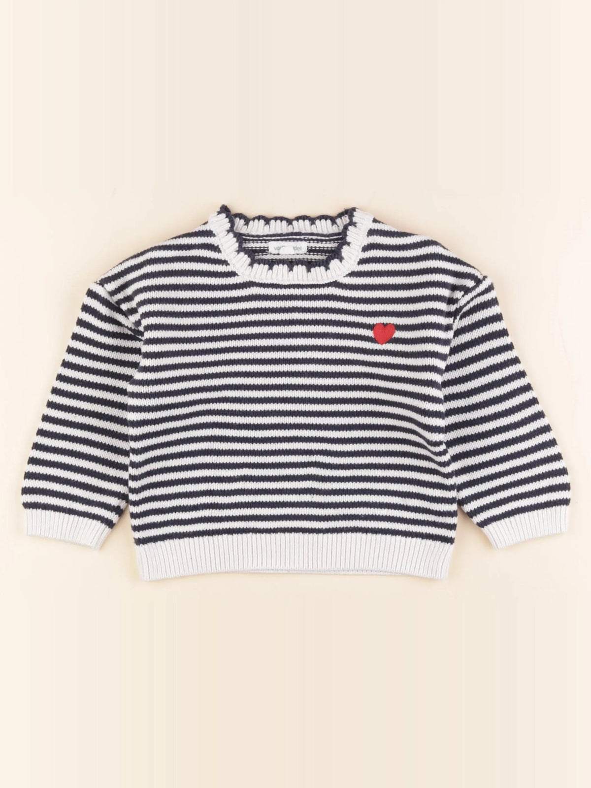 Vertbaudet - pull bleu - 3 ans