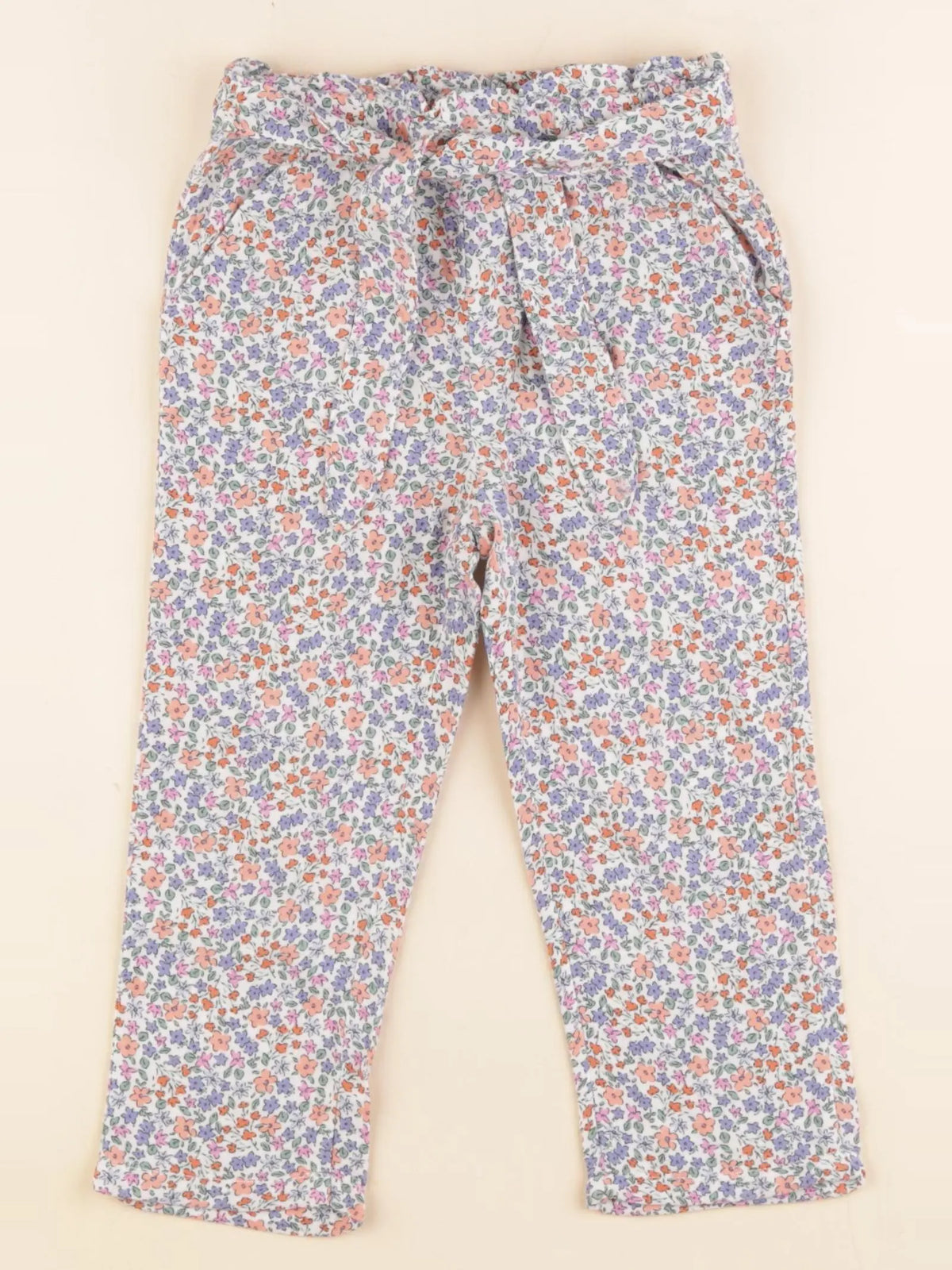 Vertbaudet - pantalon multicolore - 3 ans