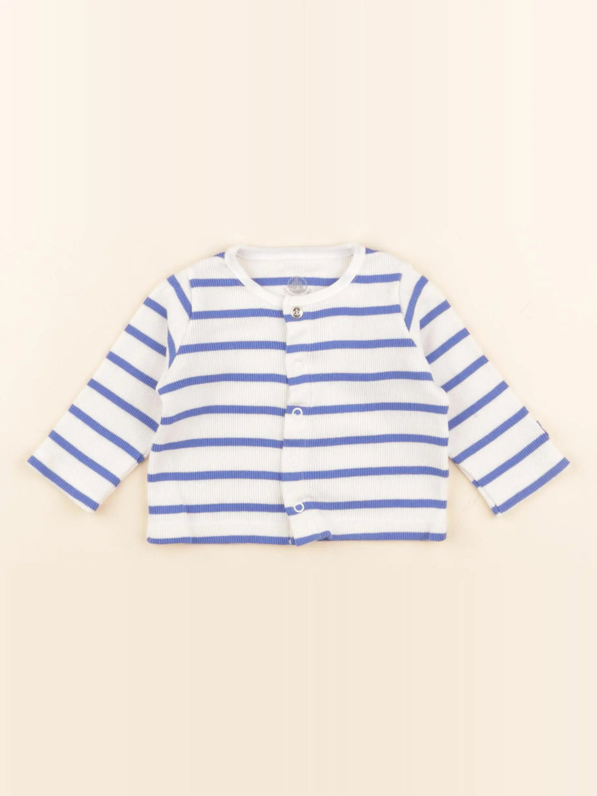 Petit Bateau - tee-shirt blanc - 3 mois