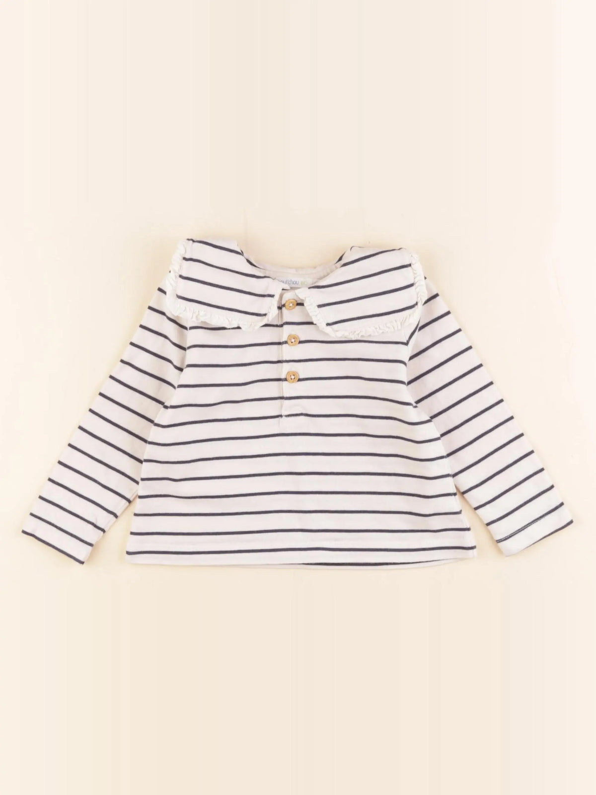 Boutchou - tee-shirt blanc - 9 mois