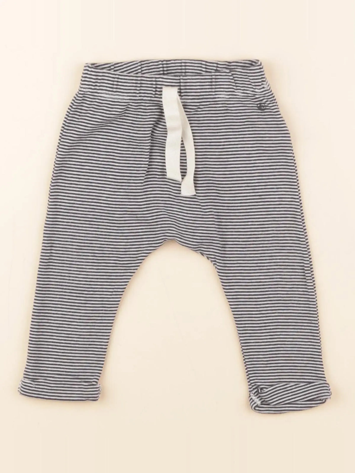 Petit Bateau - legging bleu - 6 mois