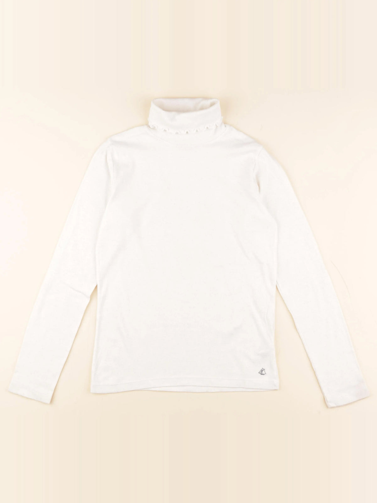 Petit Bateau - sous-pull beige, or - 12 ans