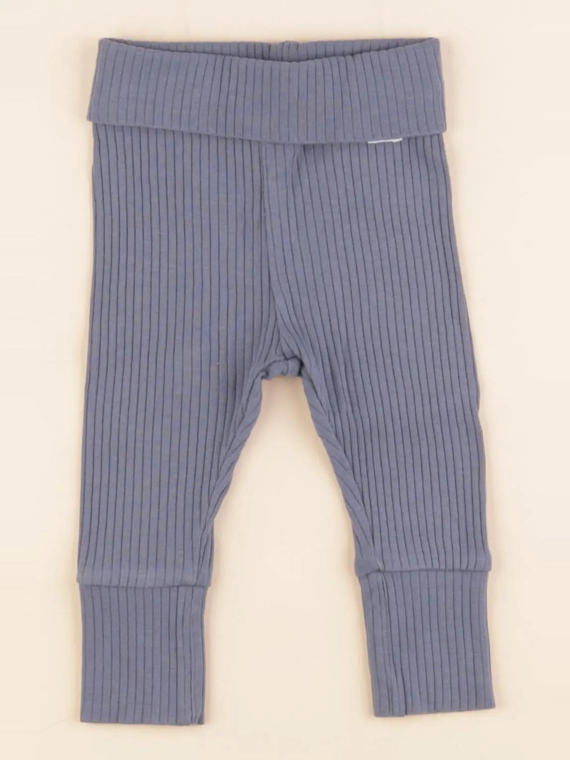 H&M - legging bleu - 2/4 mois