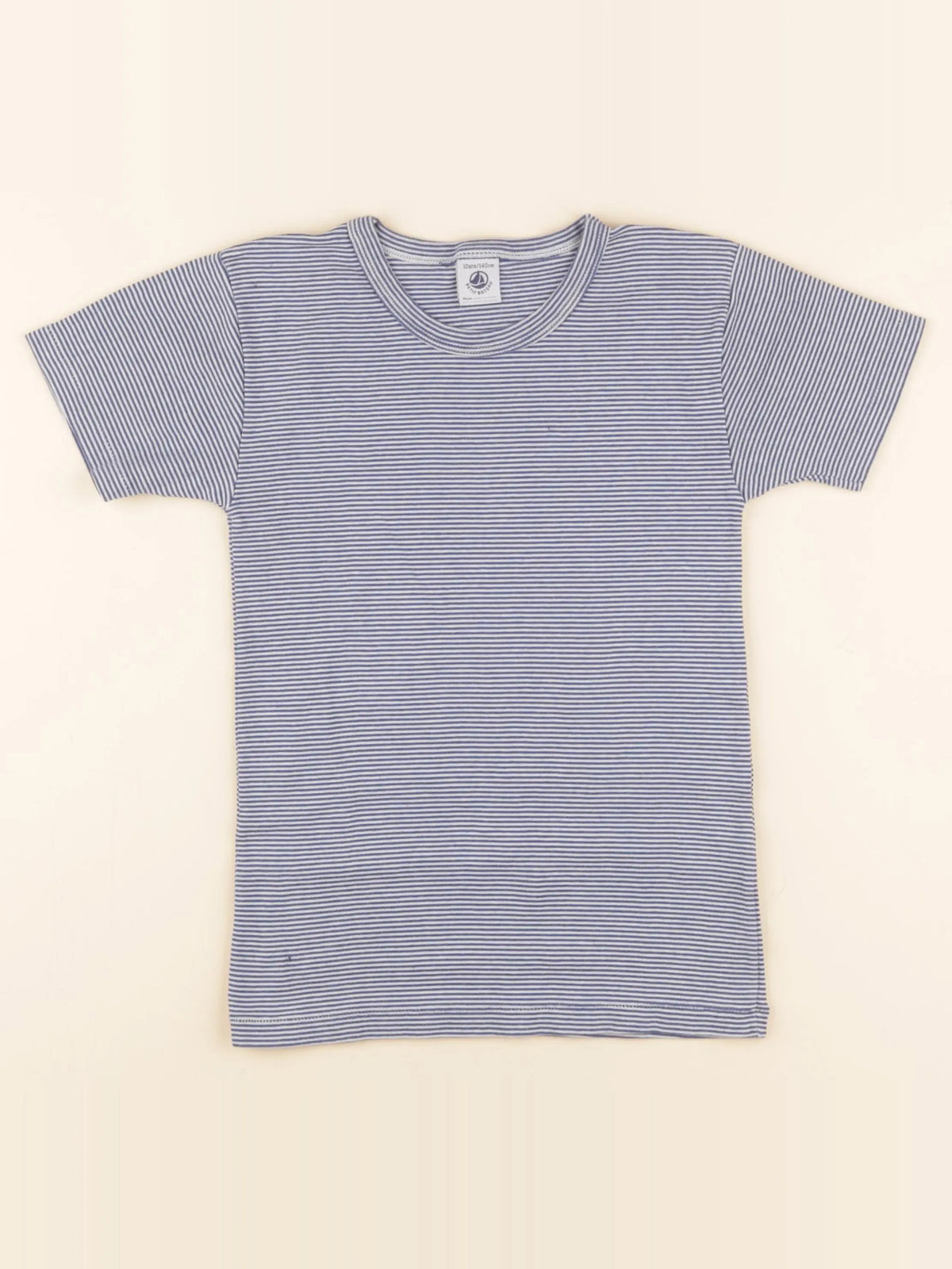 Petit Bateau - maillot de corps bleu - 10 ans