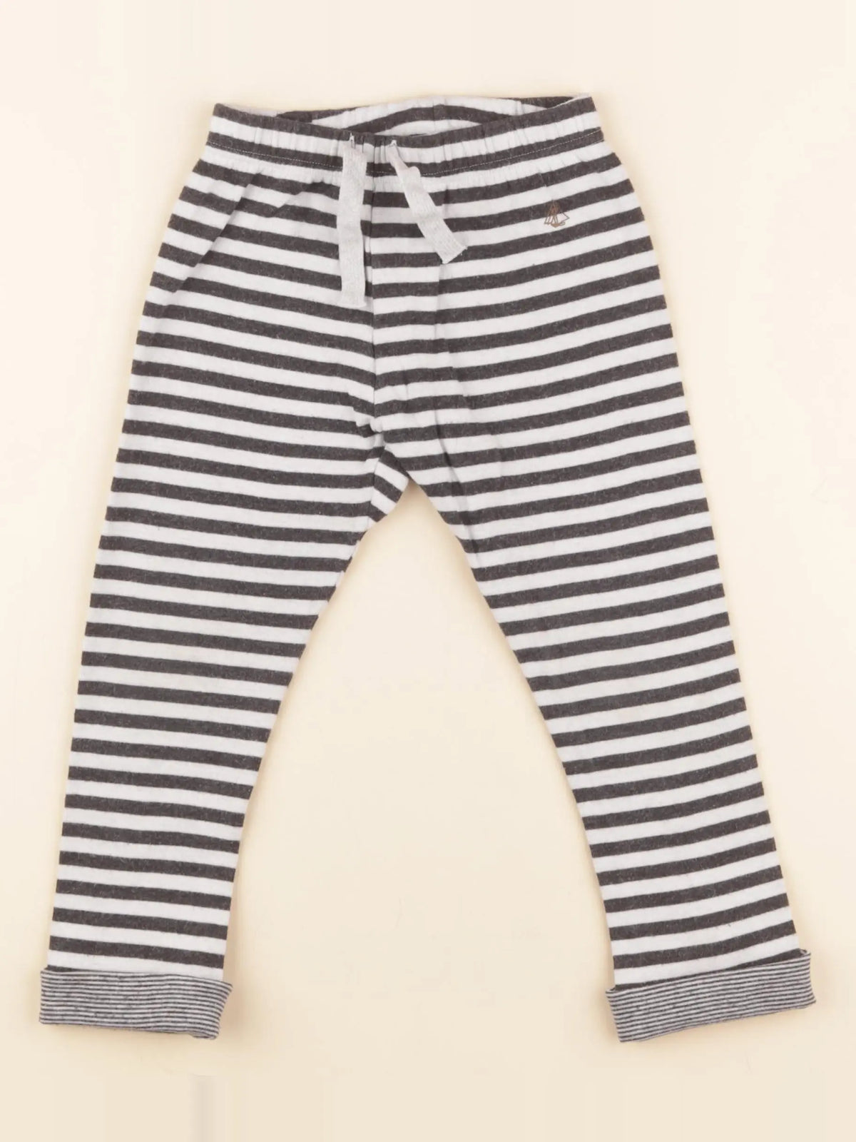 Petit Bateau - legging gris - 36 mois