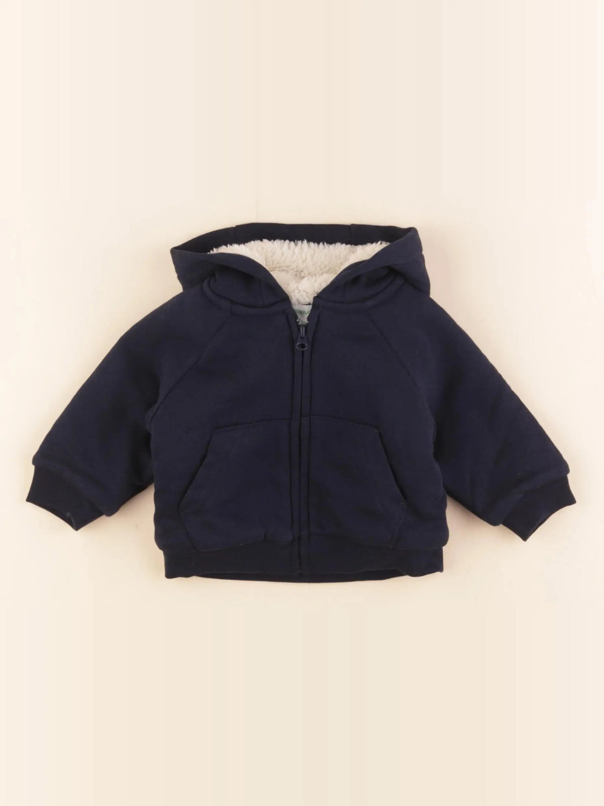 Vertbaudet - sweat bleu - 3 mois