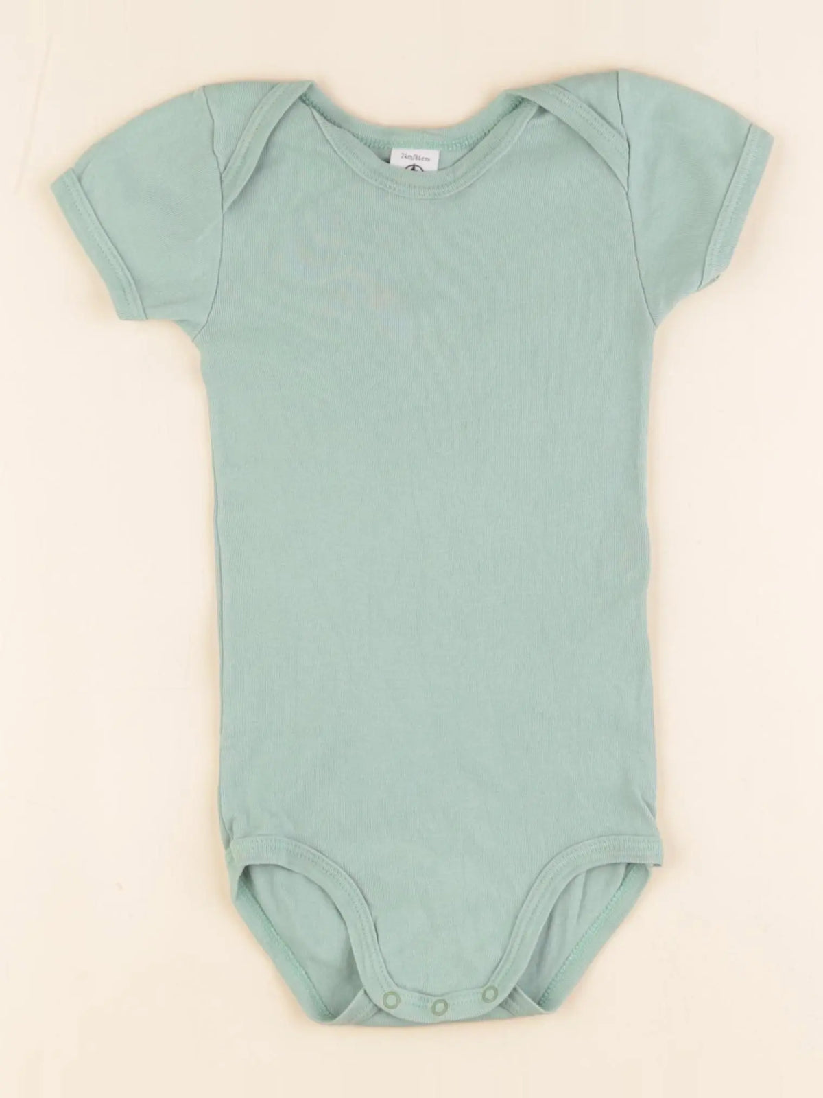 Petit Bateau - body vert - 24 mois