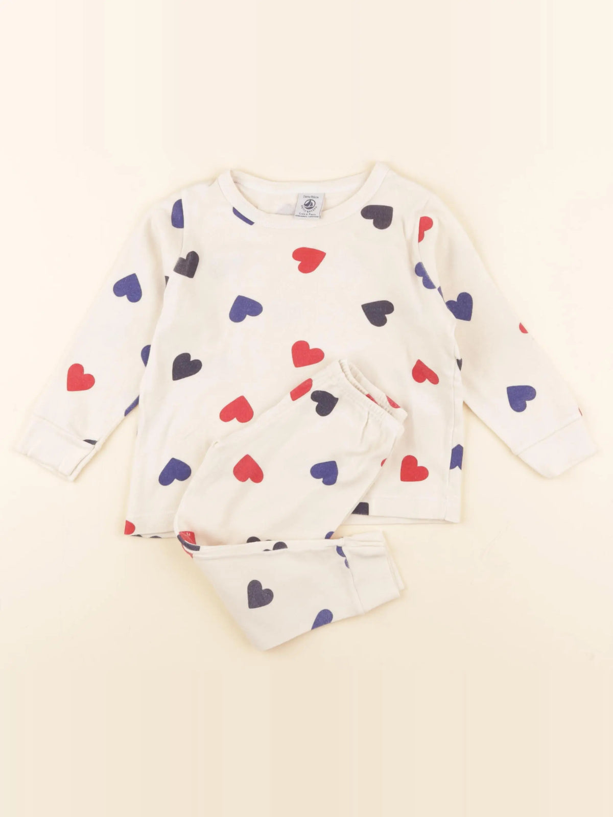 Petit Bateau - pyjama coton multicolore - 2 ans