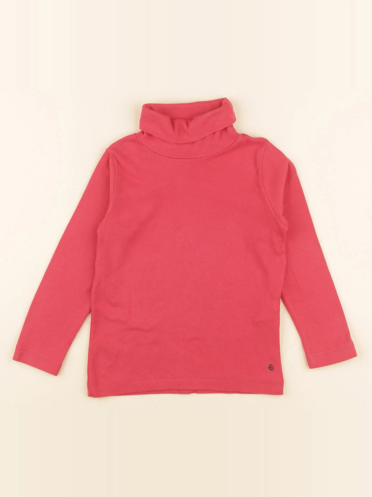 Petit Bateau - sous-pull rouge - 3 ans