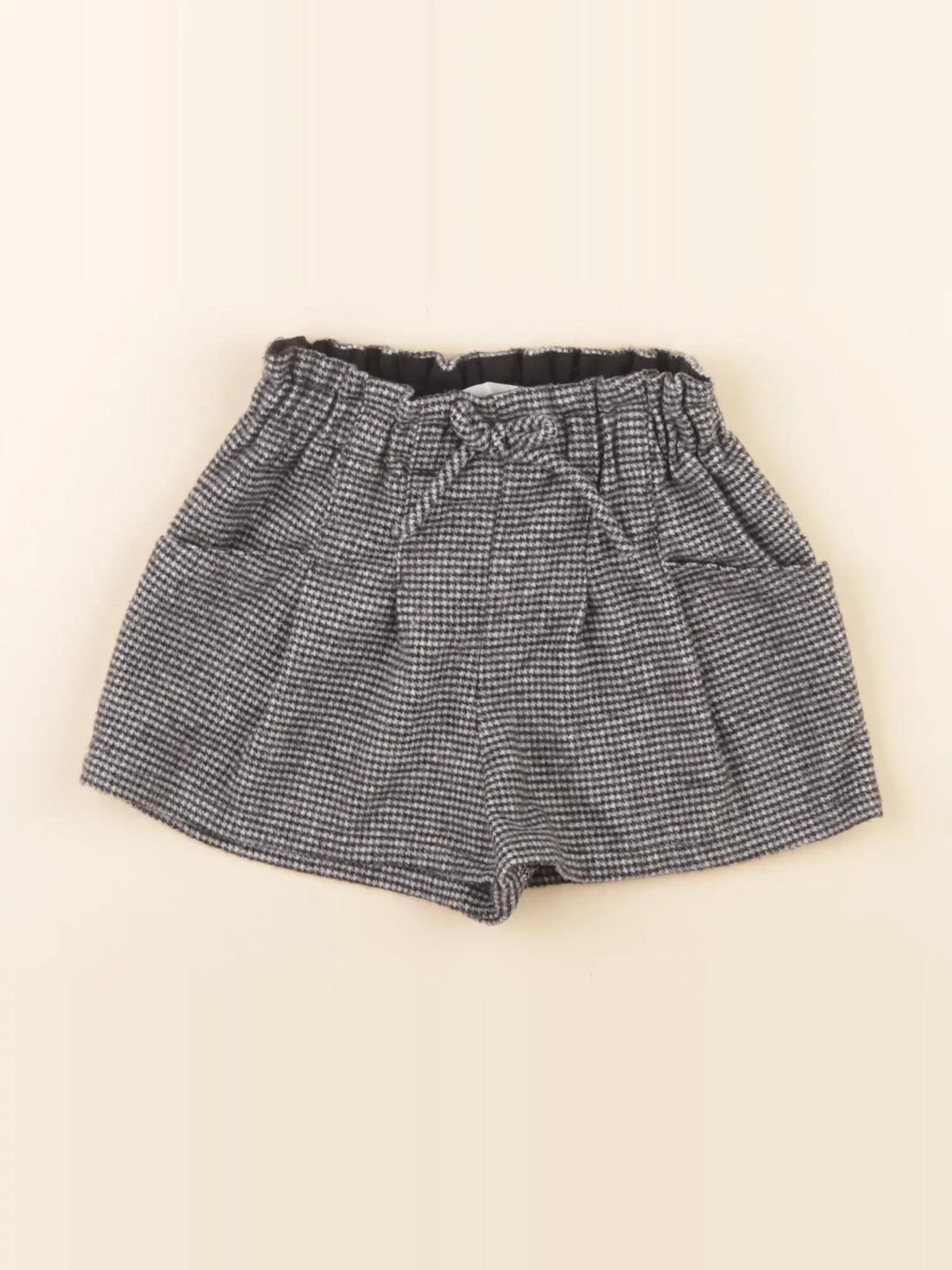 Zara - short gris - 6/9 mois