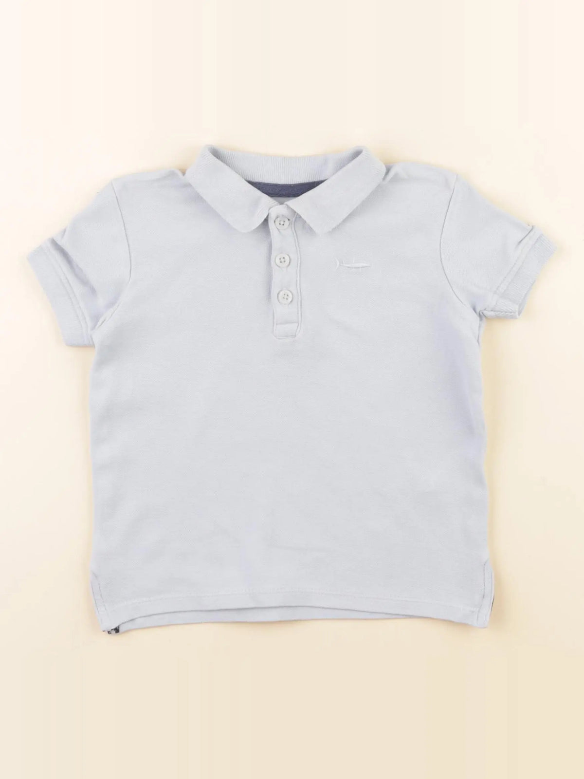 Vertbaudet - polo bleu - 3 ans