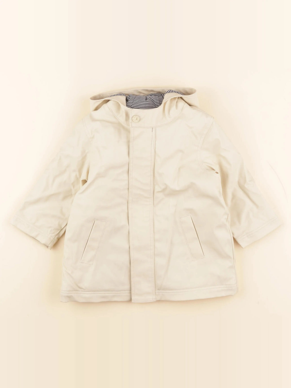 Petit Bateau - imperméable beige - 24 mois