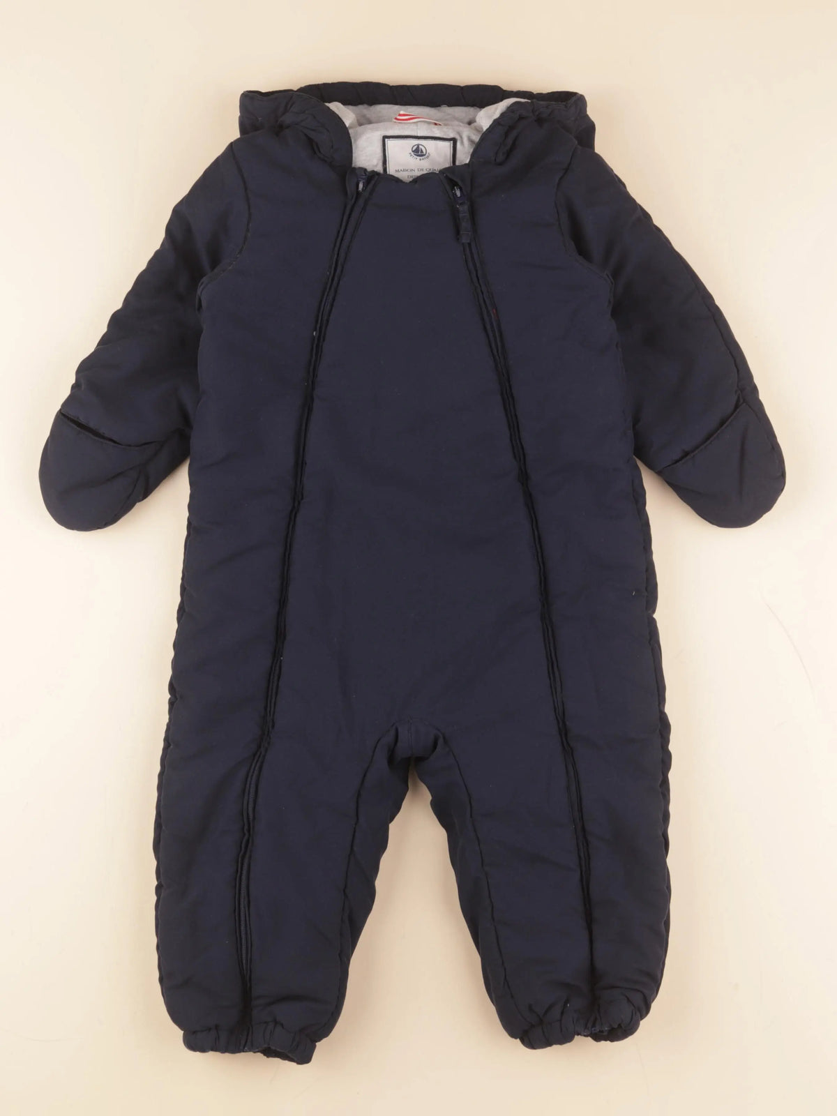 Petit Bateau - combi-pilote bleu - 36 mois