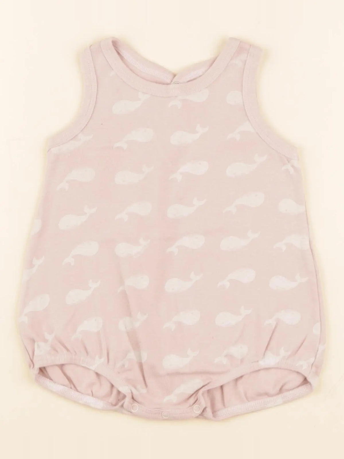 Petit Bateau - combinaison rose - 6 mois