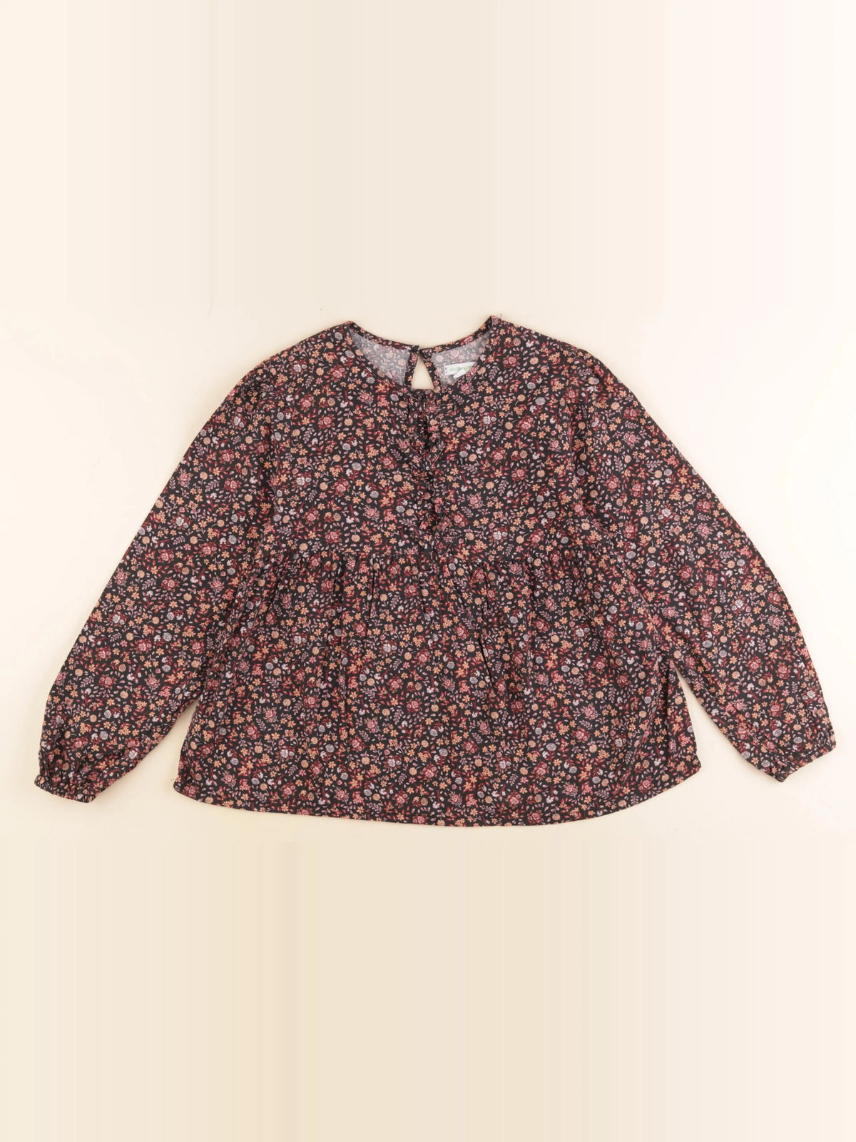 Vertbaudet - blouse noir - 10 ans