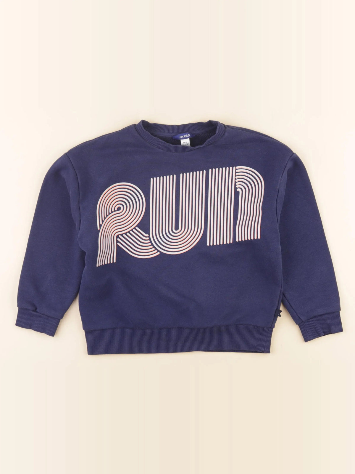 Okaidi - sweat bleu - 6 ans