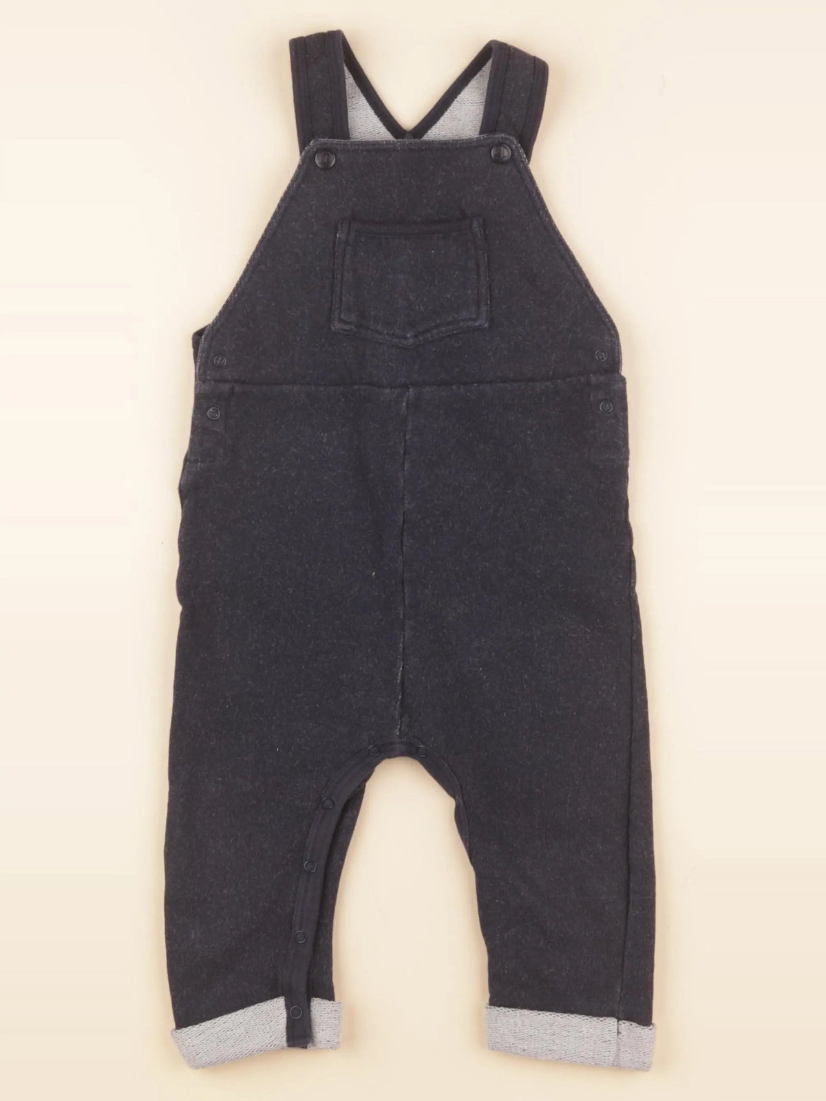 Petit Bateau - salopette bleu - 18 mois