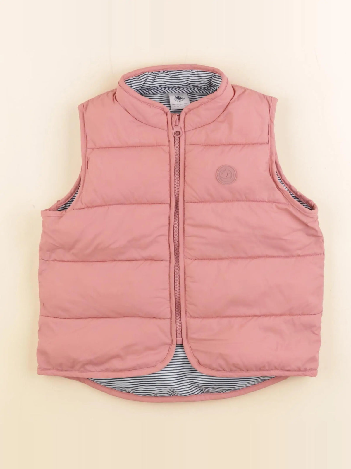 Petit Bateau - doudoune rose - 4 ans