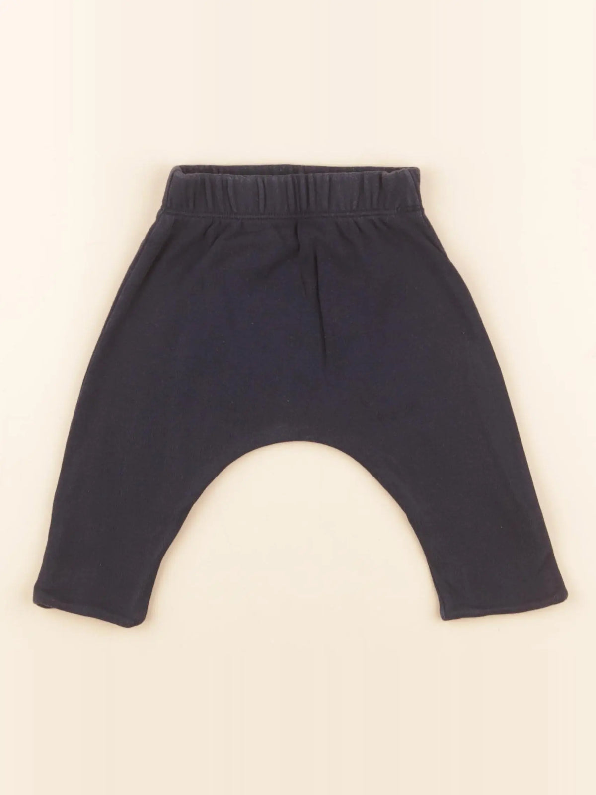 Petit Bateau - pantalon bleu - 3 mois