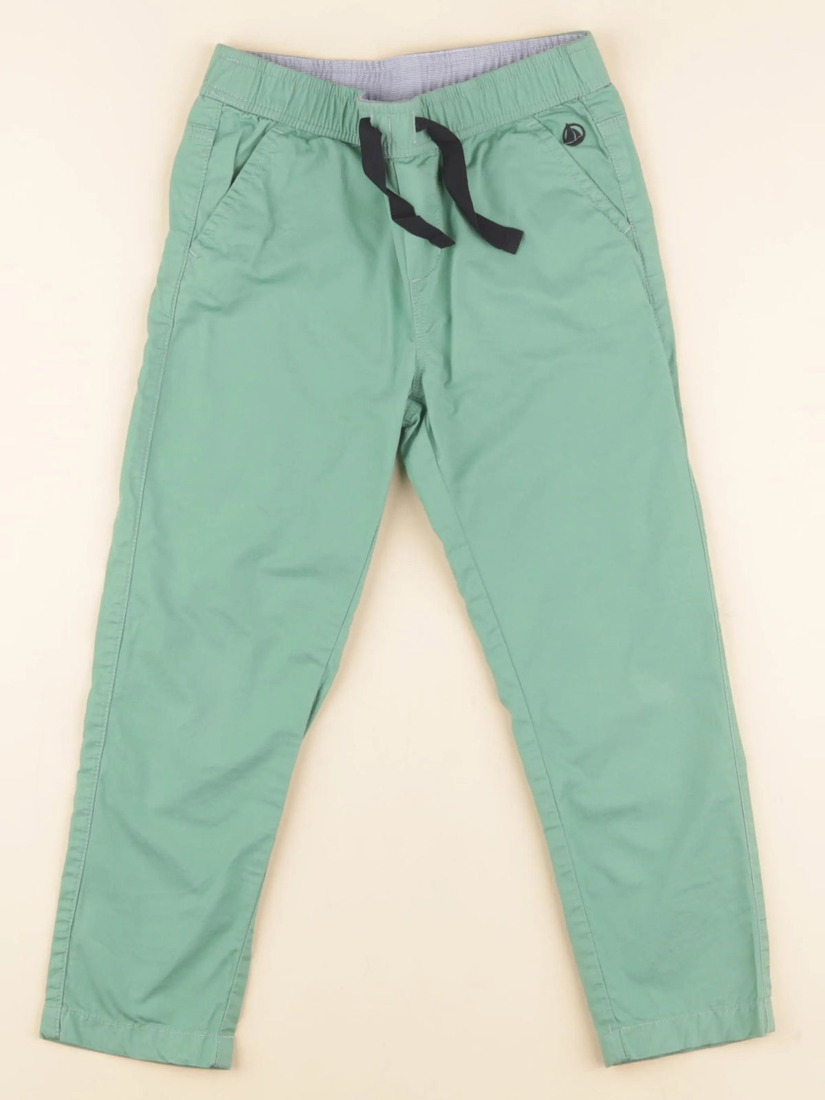 Petit Bateau - pantalon vert - 5 ans