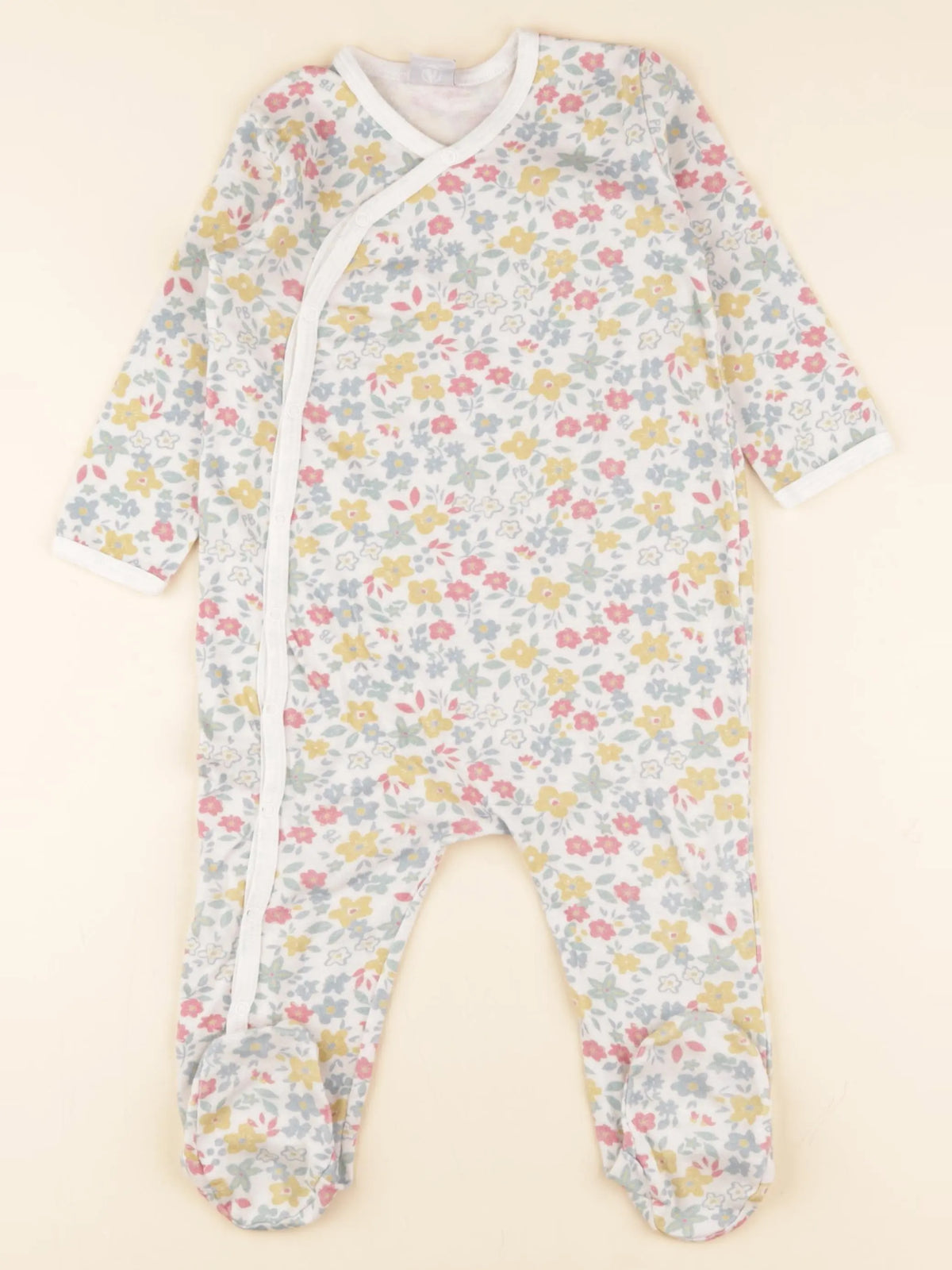Petit Bateau - pyjama coton multicolore - 18 mois