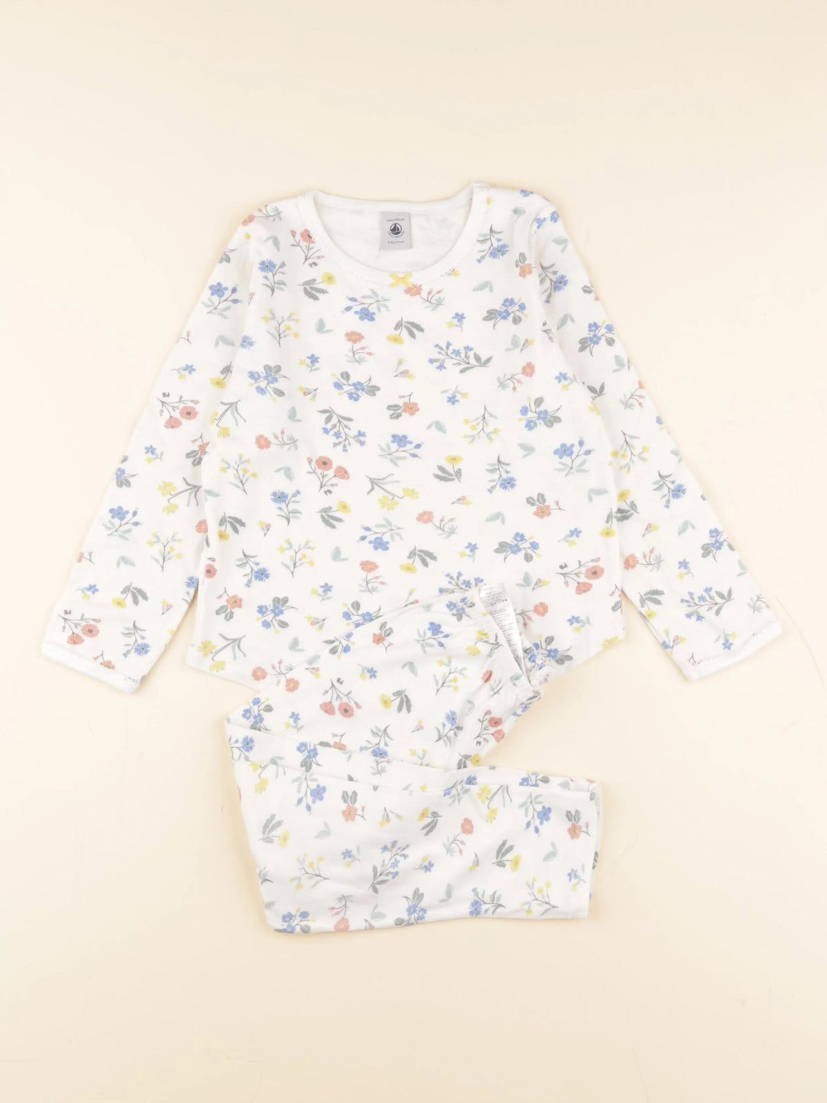 Petit Bateau - pyjama coton multicolore - 4 ans