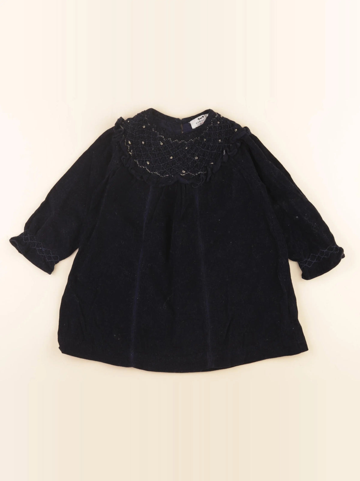 Cyrillus - robe bleu - 24 mois