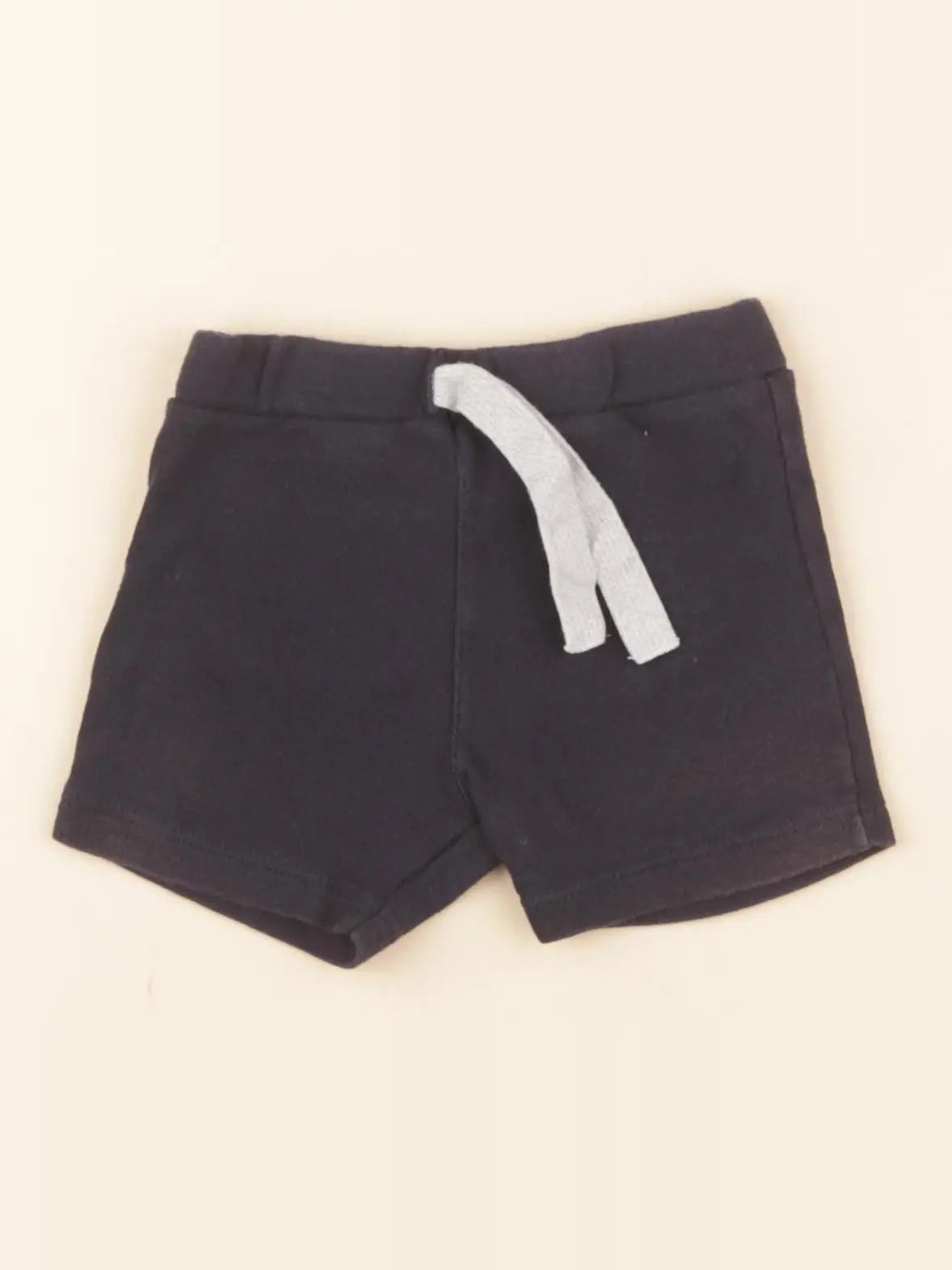 Petit Bateau - short bleu - 6 mois